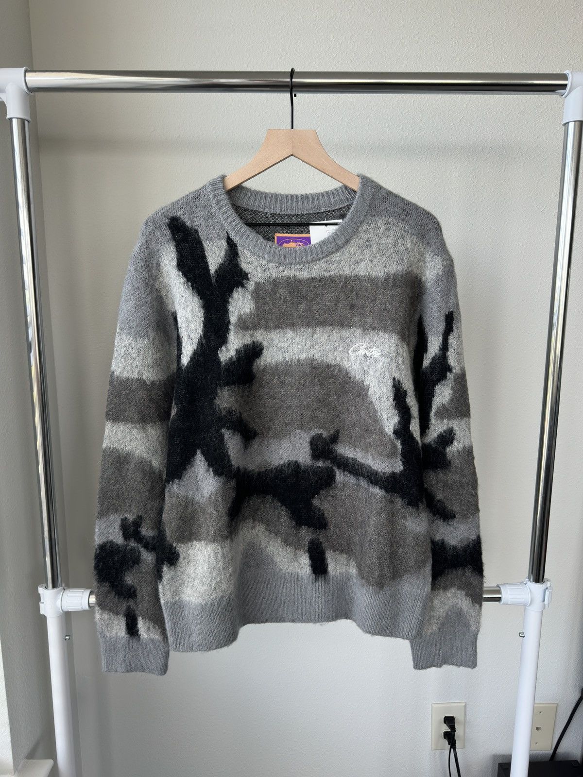 Corteiz CORTEIZ C Star Mohair Knit Sweater | Grailed