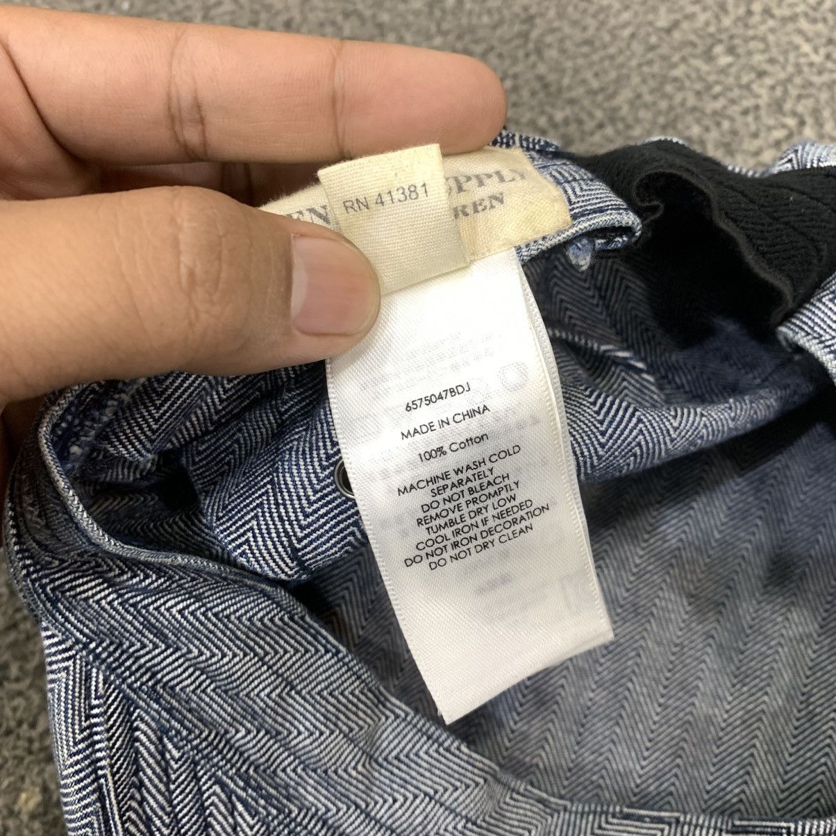Polo Ralph Lauren Denim & Supply Ralph Lauren Biker Hat Paint Splatter Artist Size ONE SIZE - 14 Thumbnail