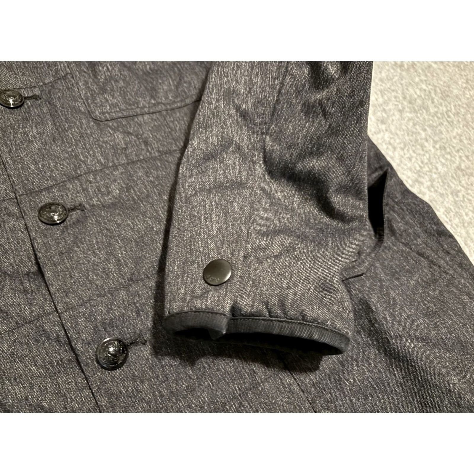 John Varvatos John Varvatos Jacket Gray XL Men Button Up Luxe Size US XL / EU 56 / 4 - 7 Thumbnail