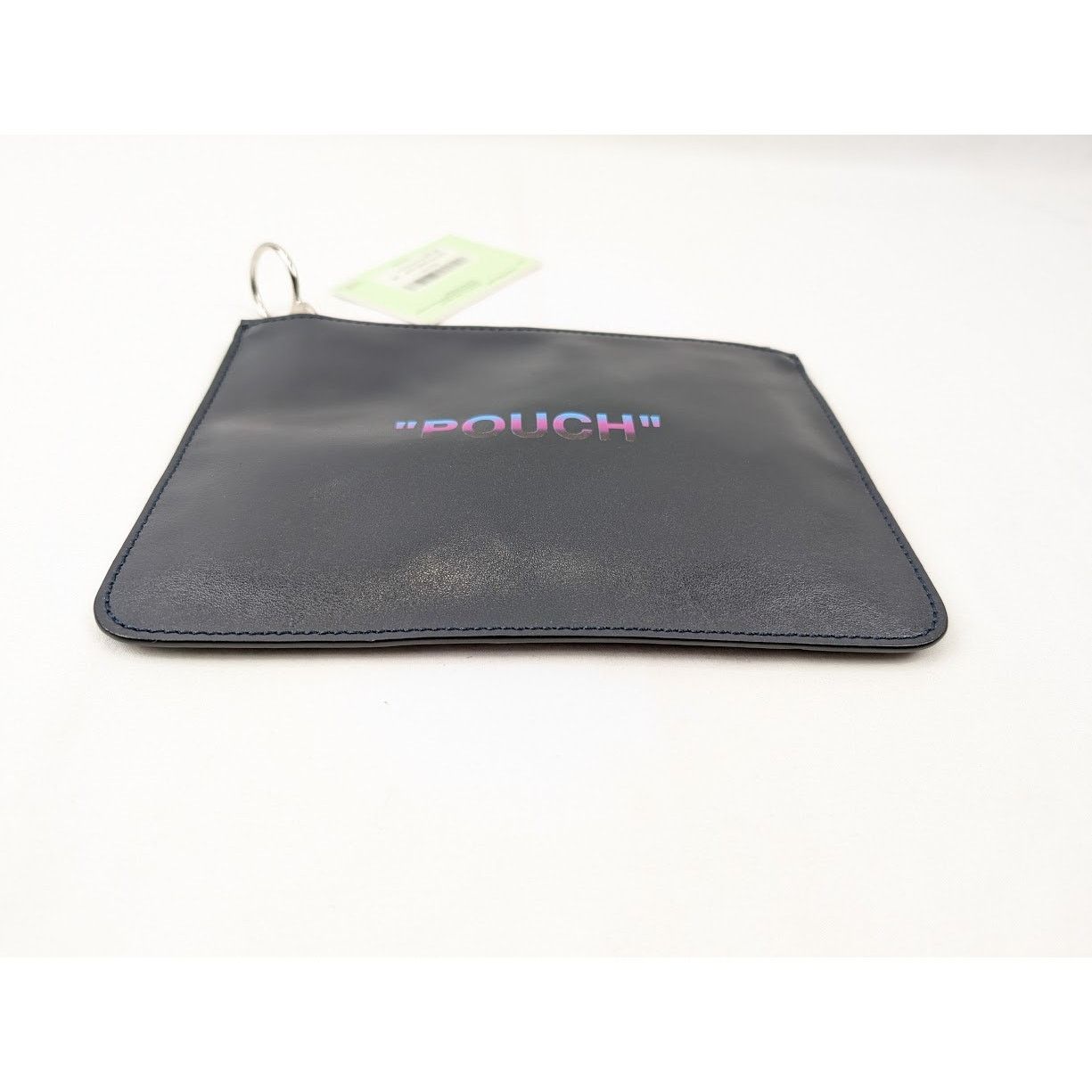 Off-White o1rshd1 Size: OS / Quote Flat Pouch In Dark Blue/Multi Size ONE SIZE - 3 Thumbnail
