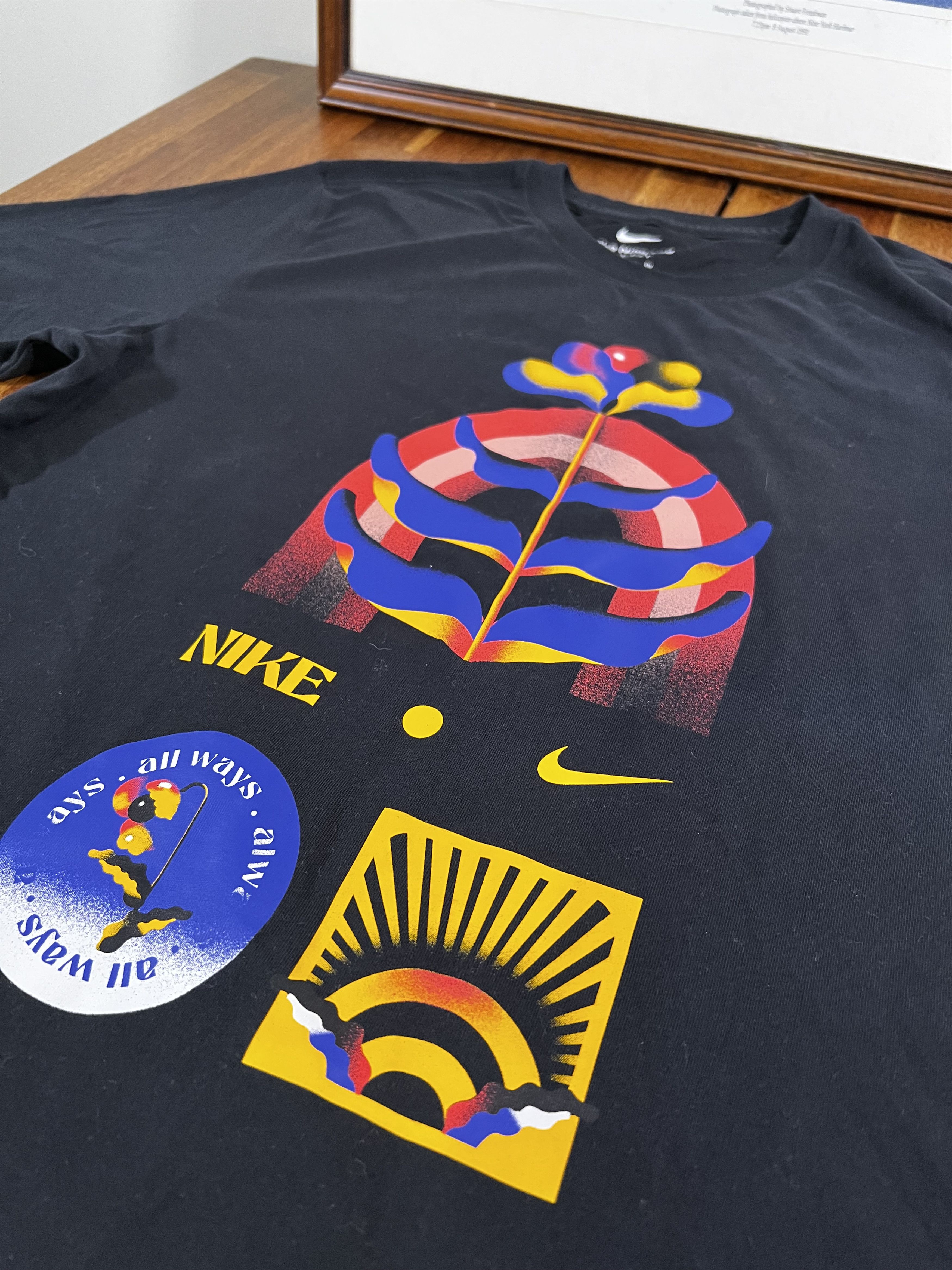 Nike Nike Running Artist in Residence Dri-FIT t-shirt in black Size US S / EU 44-46 / 1 - 5 Thumbnail