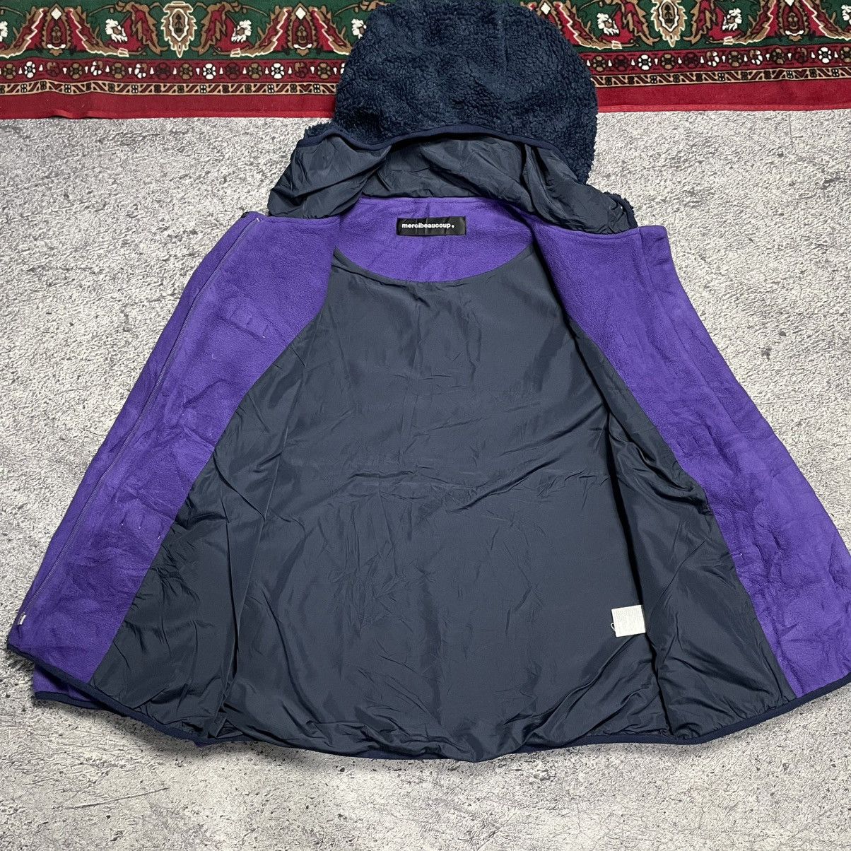 Designer × Issey Miyake × mercibeaucoup ISSEY MIYAKE MERCIBEAUCOUP FLEECE HOODIE JACKET Size US S / EU 44-46 / 1 - 8 Thumbnail