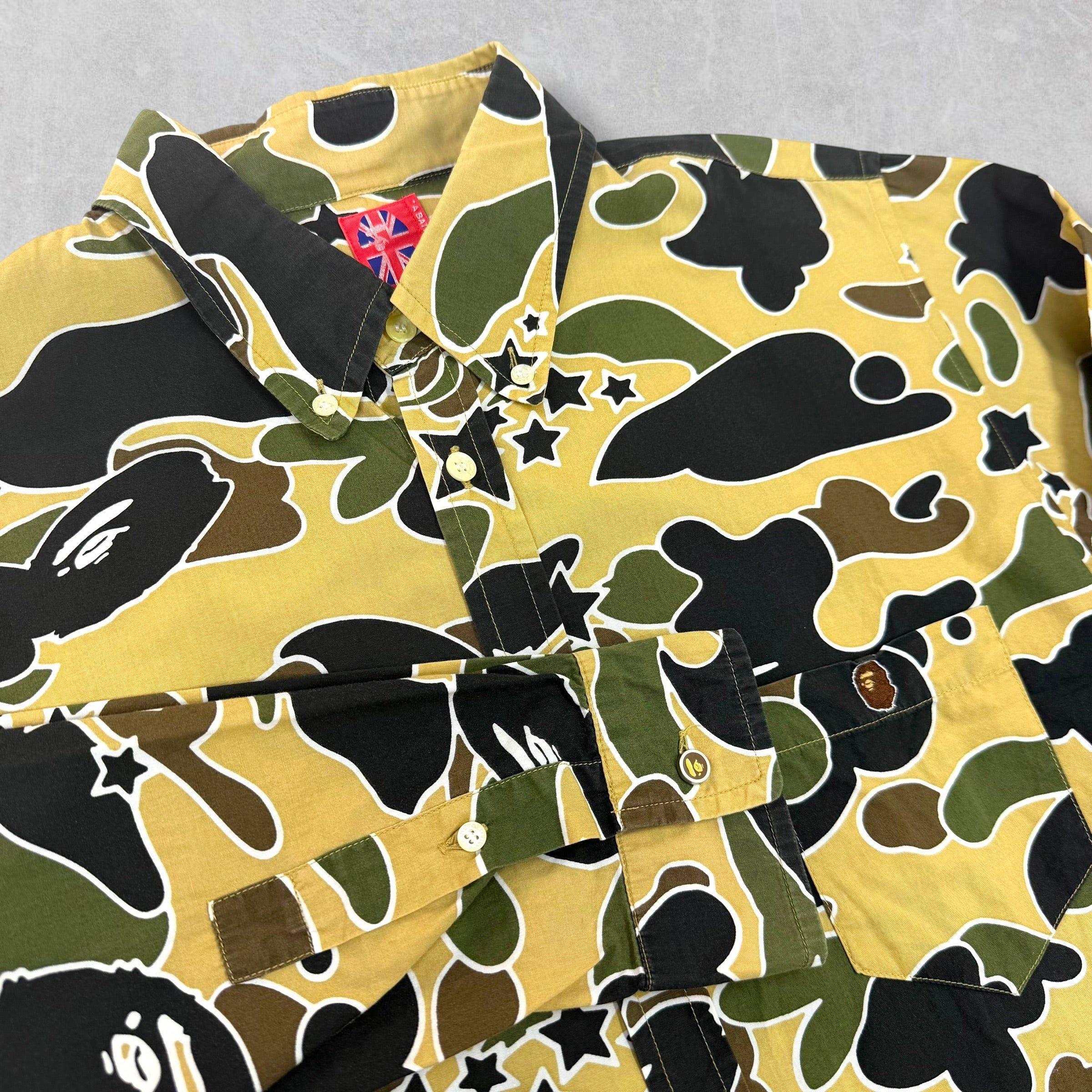 Bape Bape Camo Sta Button Up M Size US M / EU 48-50 / 2 - 3 Thumbnail