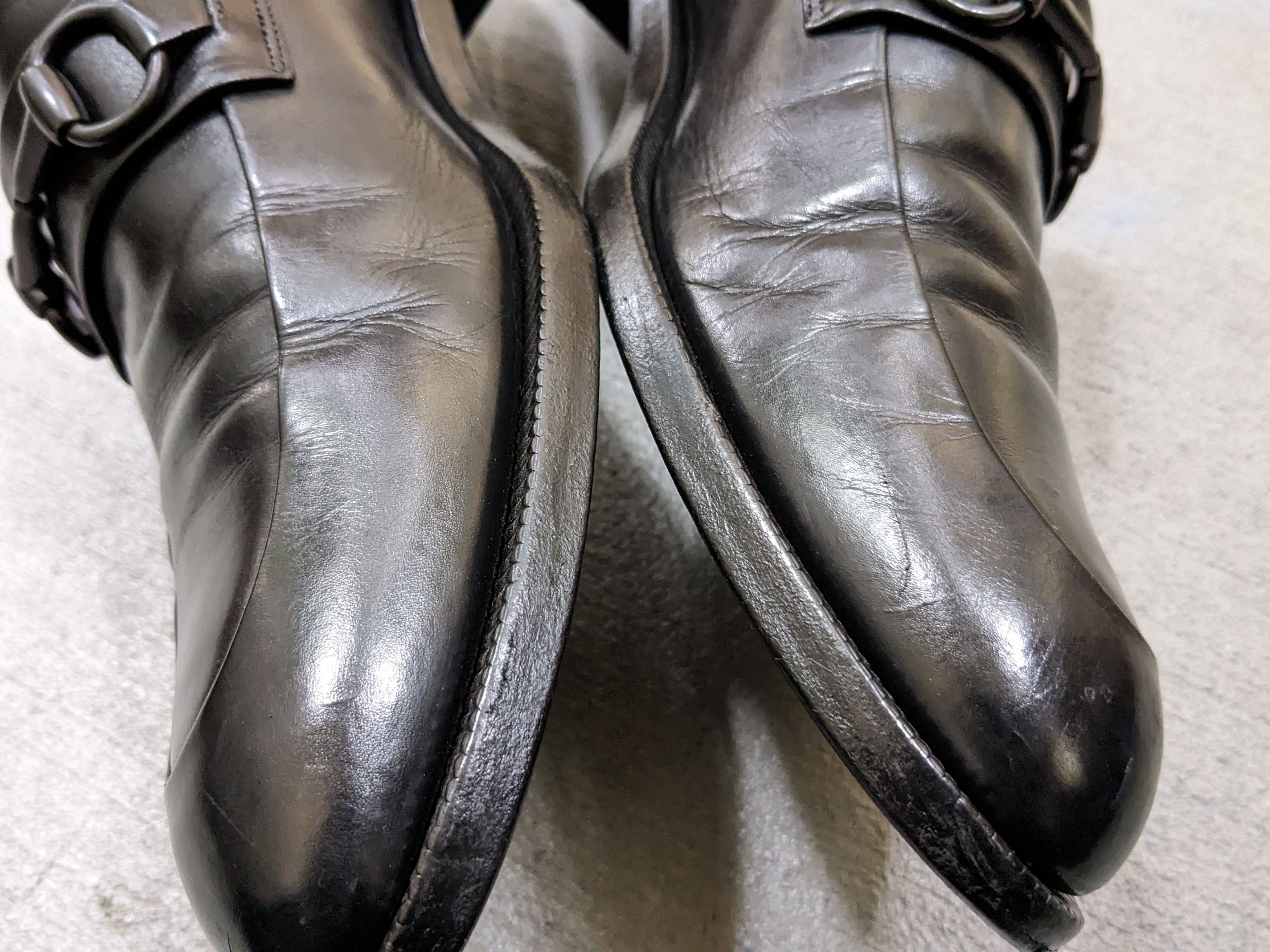 Gucci Gucci Horsebit Loafers Black Size 8 Leather Buckle Slip On Size US 8 / EU 41 - 11 Thumbnail