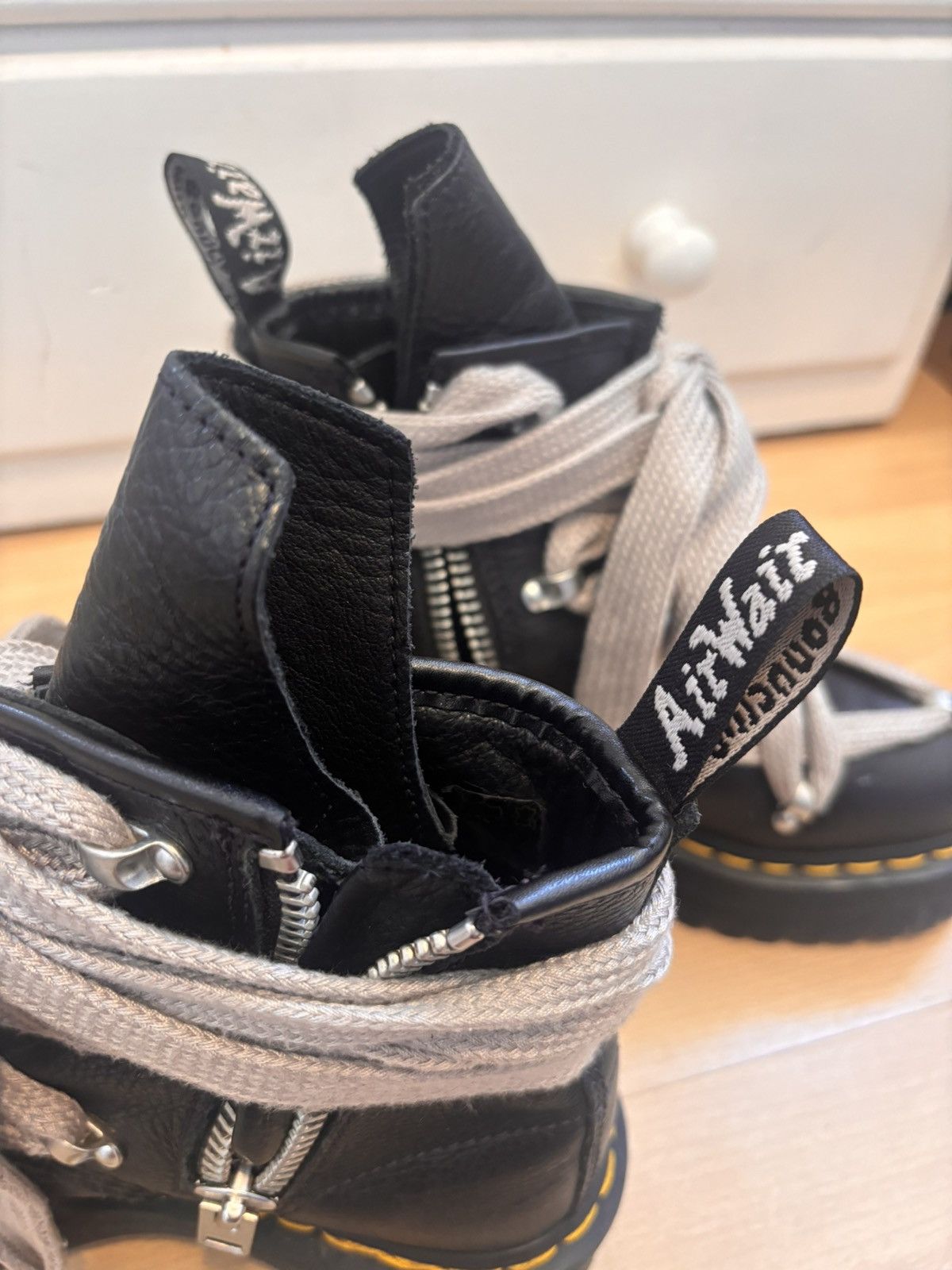 Dr. Martens × Rick Owens Rick Owens x Dr. Martens Boots Size US 4 / IT 34 - 5 Thumbnail