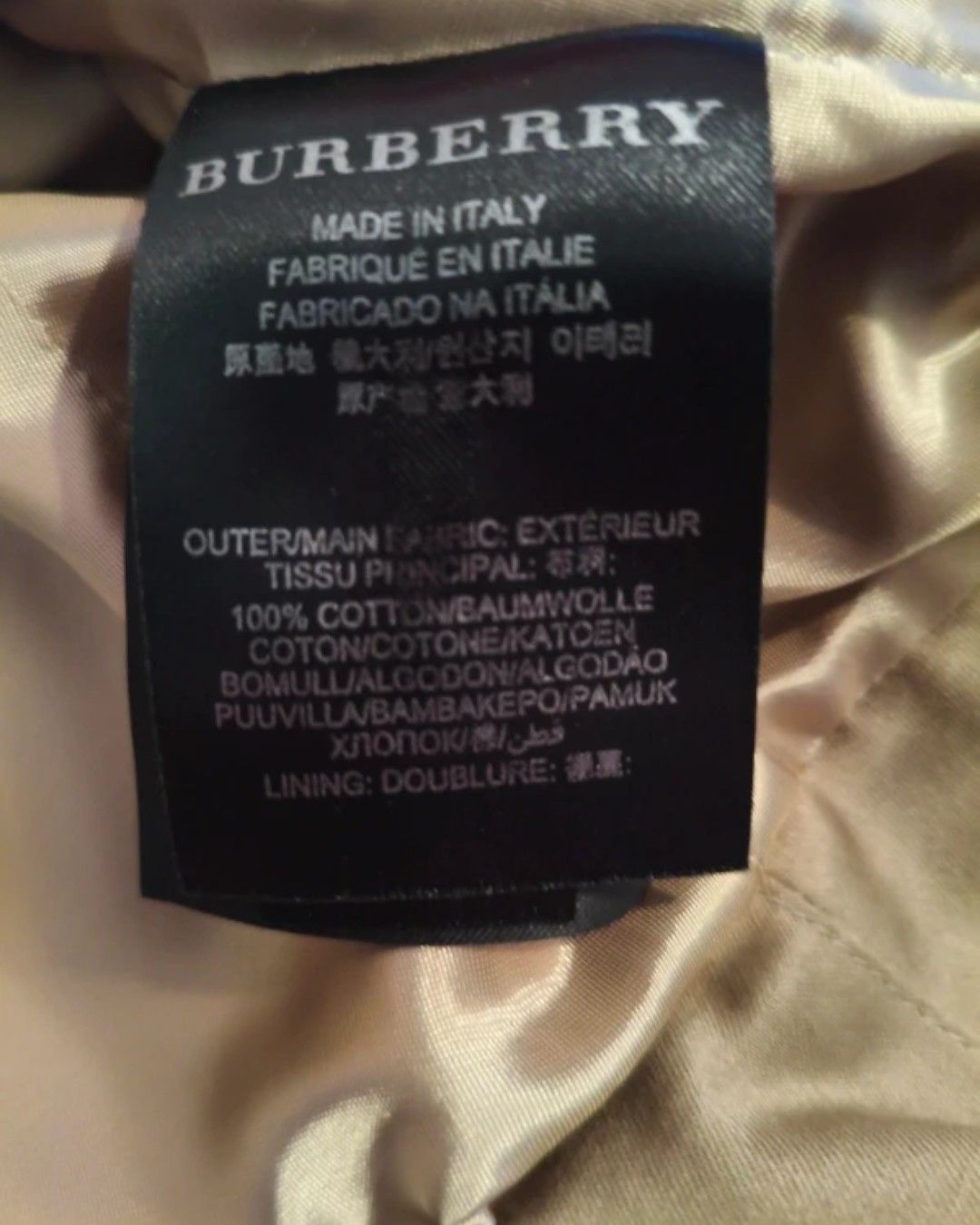 Burberry Prorsum S/S 2011 PRORSUM COTTON JACKET Size M / US 6-8 / IT 42-44 - 5 Thumbnail