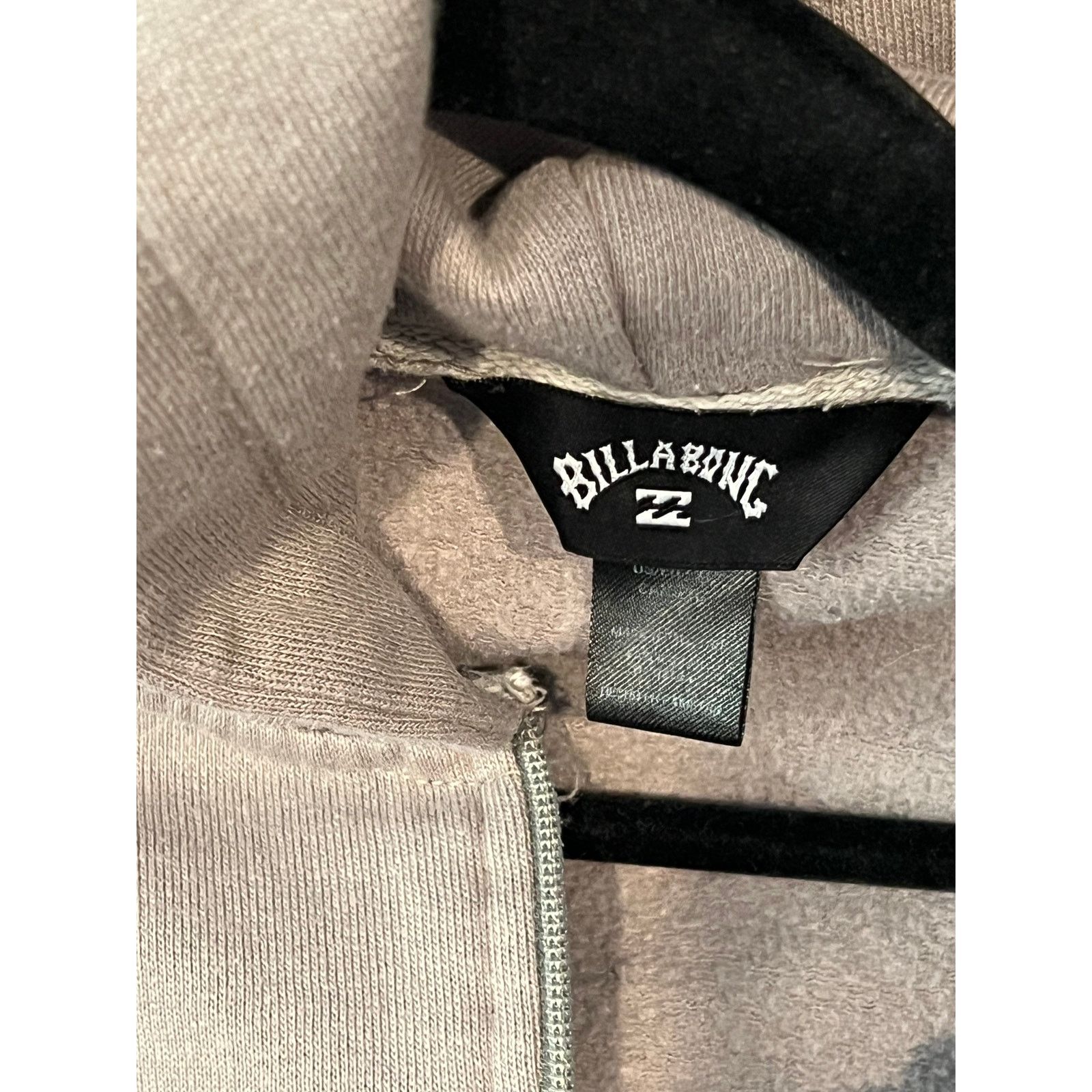 Billabong Billabong Heavy Weight Black Full Zip Hoodie - Size XL Size US XL / EU 56 / 4 - 4 Thumbnail