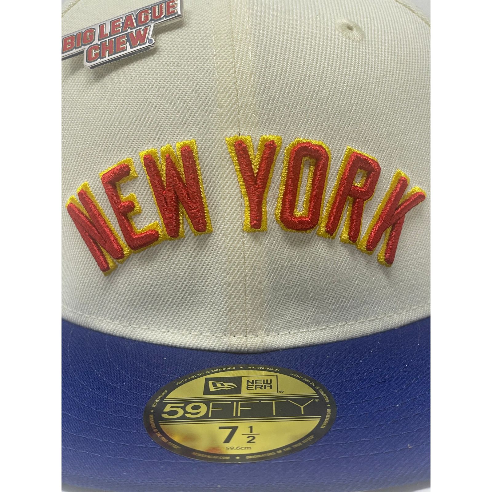 New Era New Era New York Yankees x Big League Chew 59FIFTY Hat 7 1/2 Size ONE SIZE - 3 Thumbnail