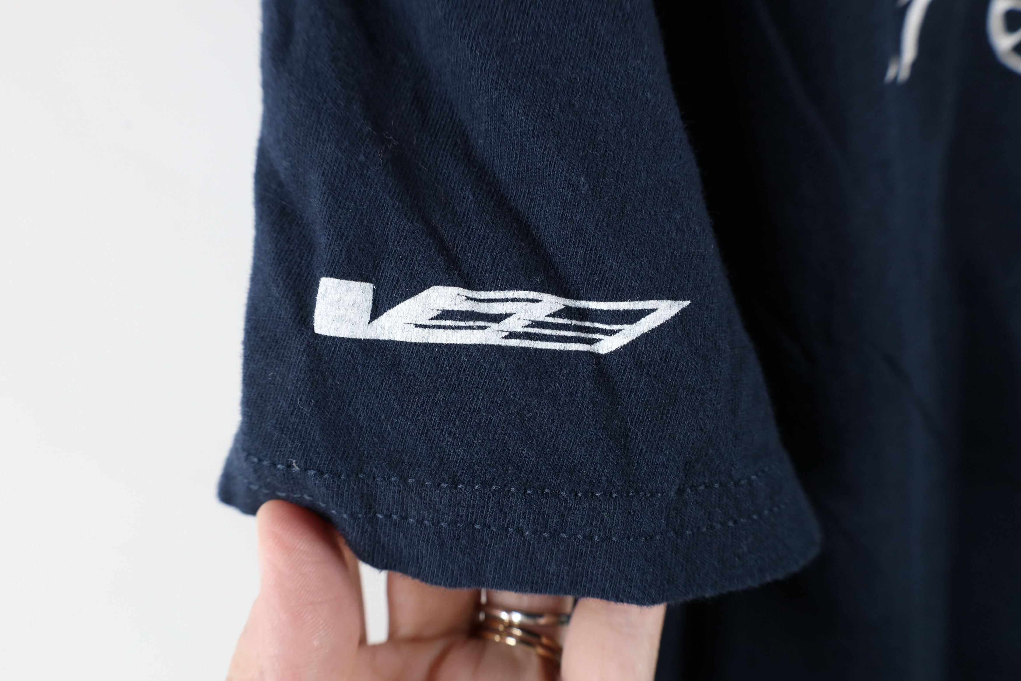 Vintage Vintage Out Cadillac Racing Car Short Sleeve T-Shirt Blue Size US XL / EU 56 / 4 - 4 Thumbnail