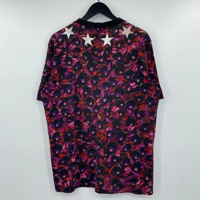 Givenchy Givenchy Printed Floral Star Short Sleeve Size US XL / EU 56 / 4 - 2 Thumbnail