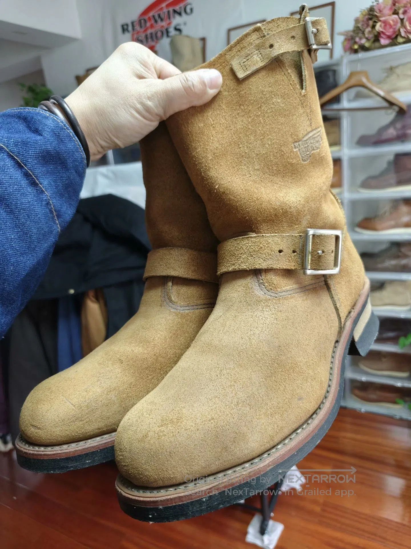 Red Wing Red Wing 8178 Steel Stamp Engineer. Size US 9.5 / EU 42-43 - 6 Thumbnail