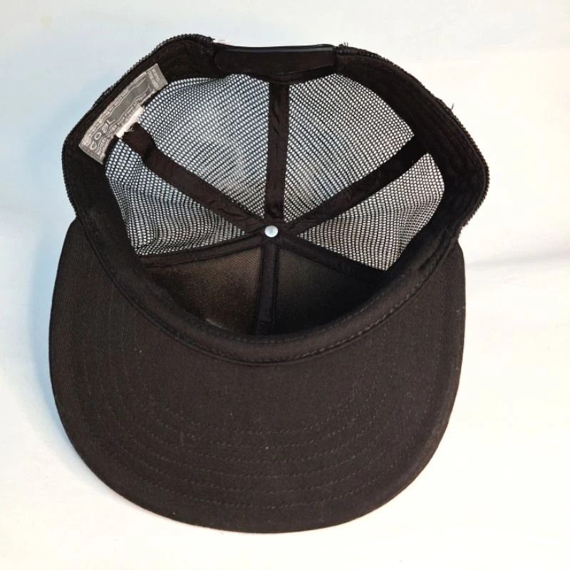 Coal × Vintage Coal Headwear Padded Foam Trucker Cap – Black Snapback Size ONE SIZE - 6 Thumbnail