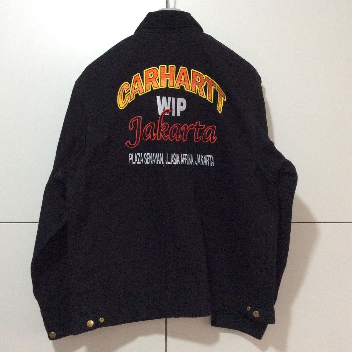 Carhartt Wip Detroit Jacket Carhartt Wip open Store Jakarta XL black new Size US XL / EU 56 / 4 - 8 Thumbnail