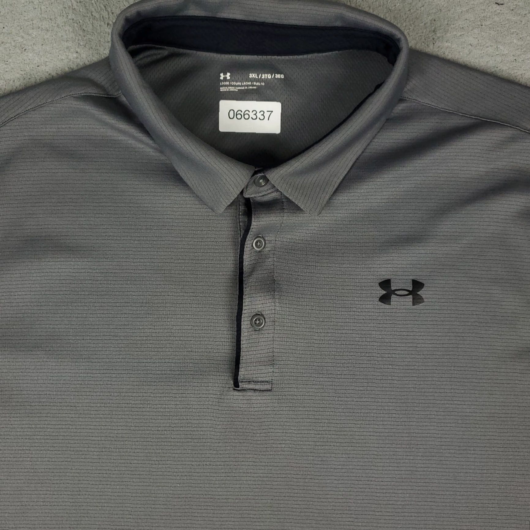Under Armour Under Armour Polo Shirt Mens 3XL Gray Golf Casual Short Sleeve Polo Shirt Mens 3XL Gray Size US XXL / EU 58 / 5 - 2 Thumbnail