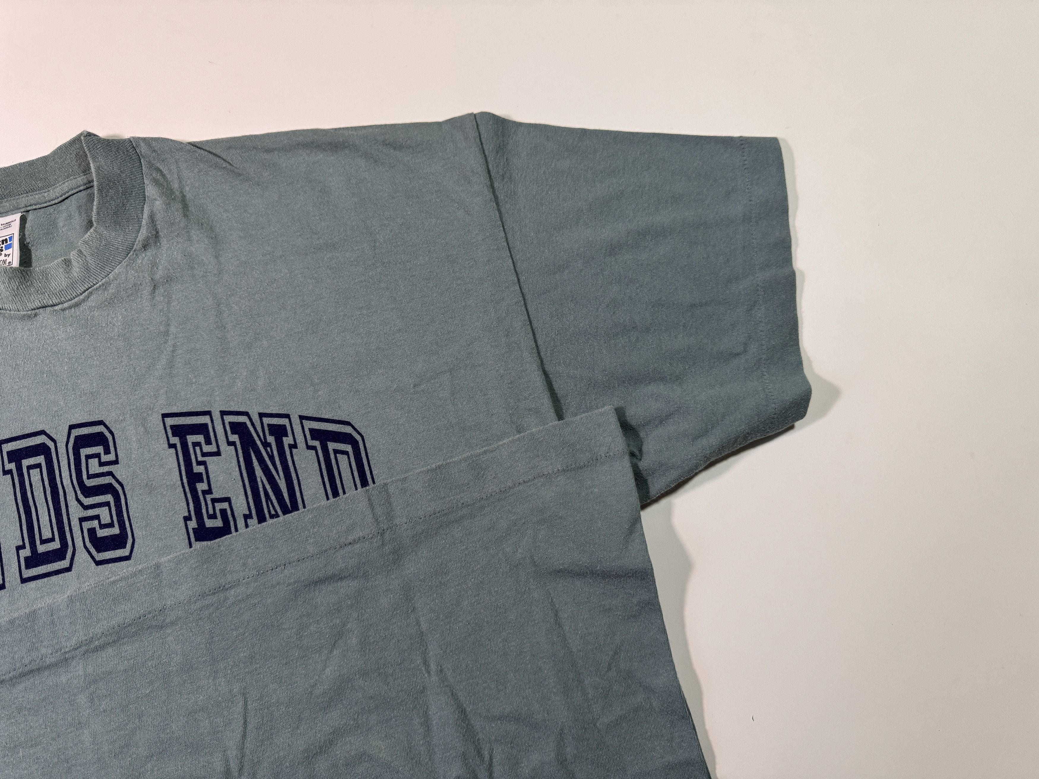 Vintage Vintage 90s Land's End Cornwall T-shirt Size US XL / EU 56 / 4 - 3 Thumbnail