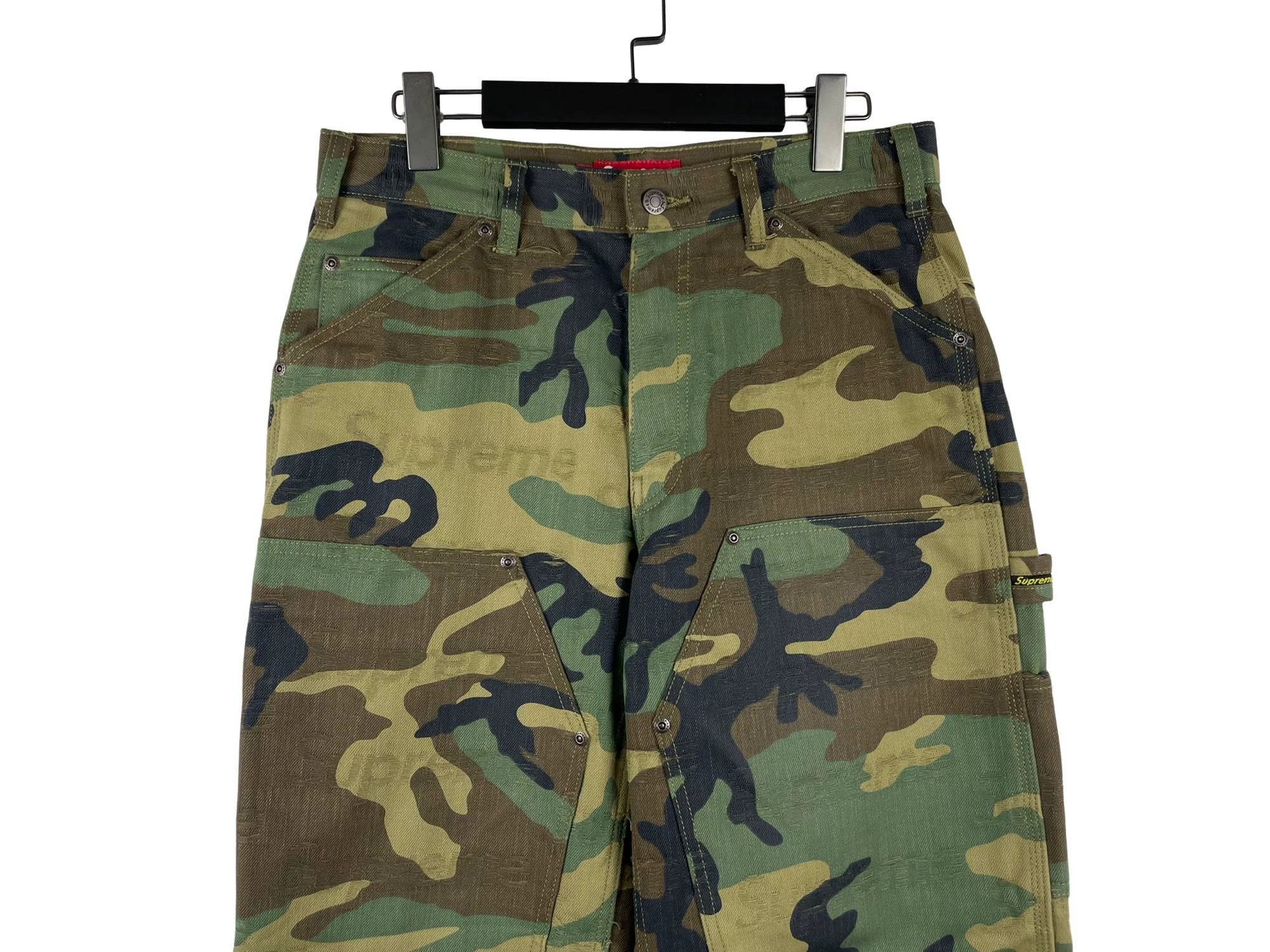 Supreme Supreme Jacquard Logos Dbl Knee Denim Painter Jean Size US 30 / EU 46 - 3 Thumbnail