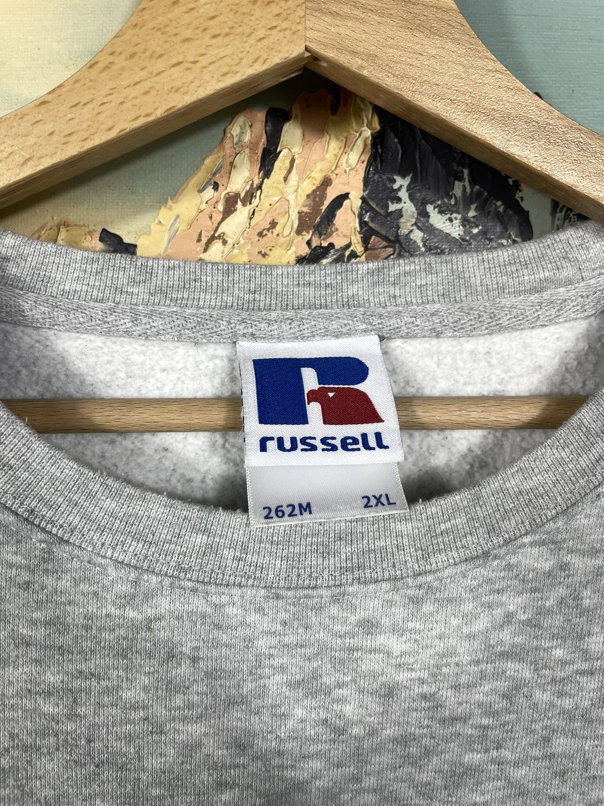 Vintage Malcolm X Grey Crewneck Sweater Jumper Legend Baggy Oversize Size US XXL / EU 58 / 5 - 6 Thumbnail