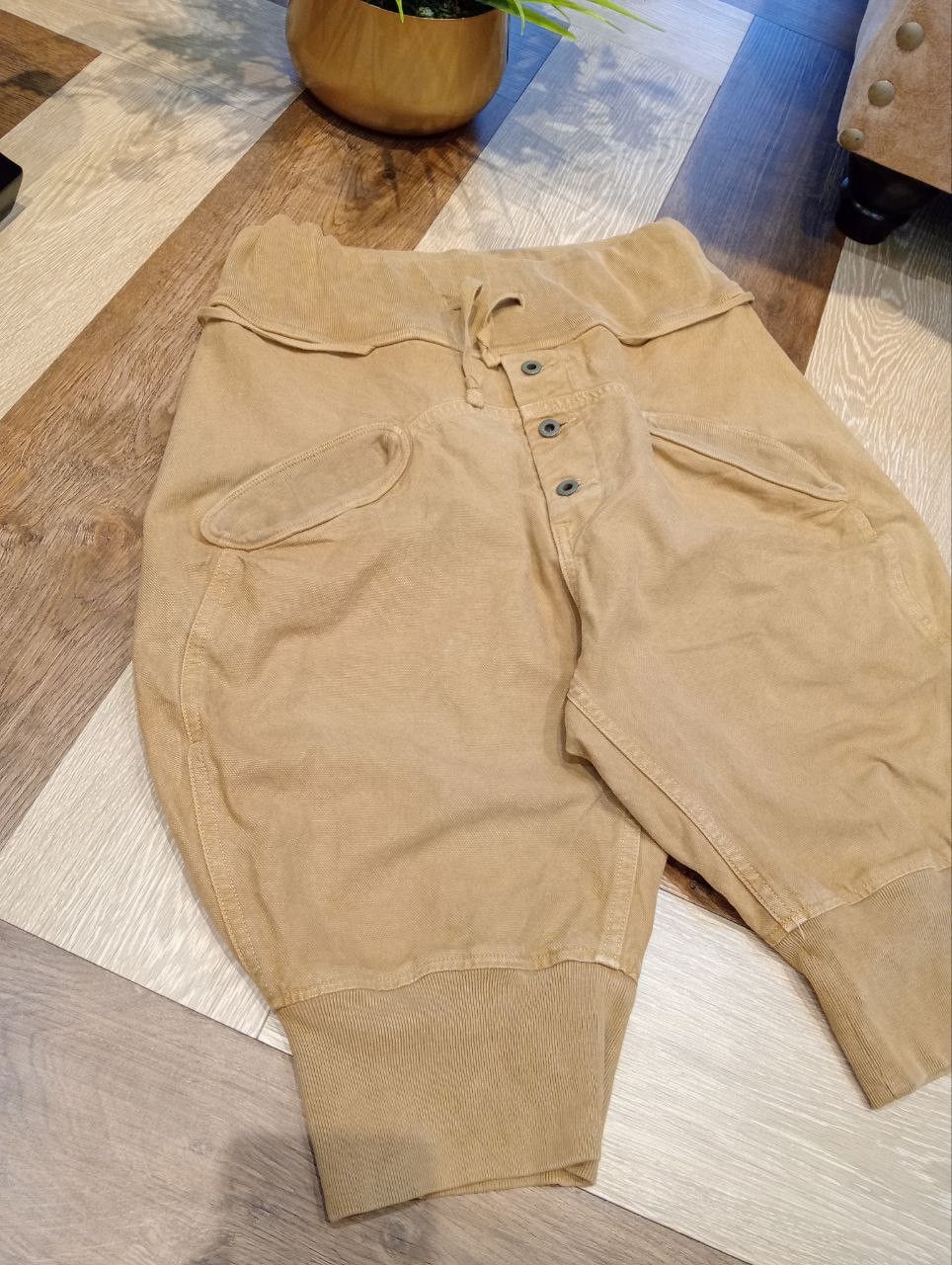 Kapital KAPITAL LIGHT CANVAS SAROUEL NOUVELLE PANTS IN KHAKI Size US 31 - 4 Thumbnail