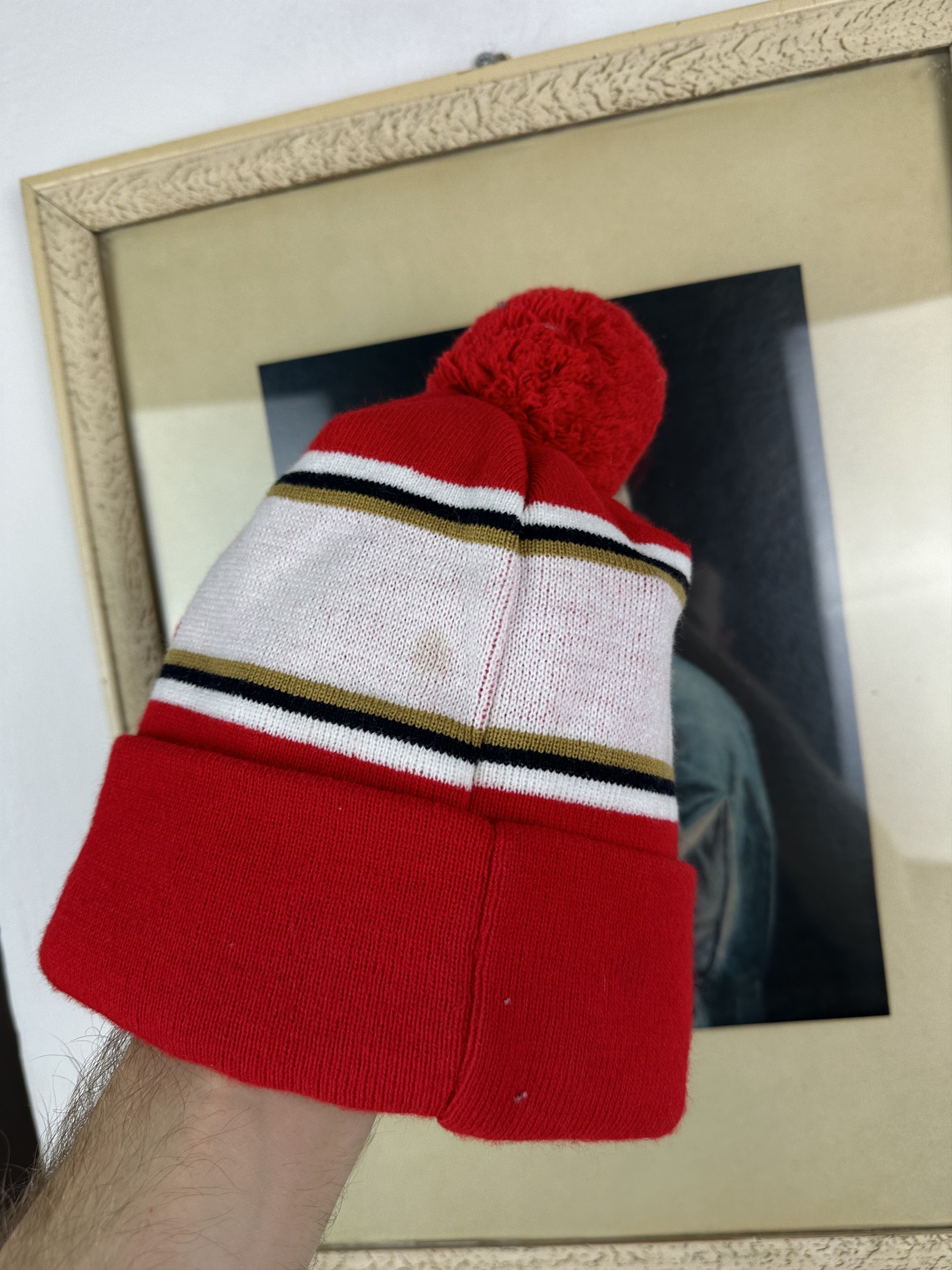 Vintage Vintage Arsenal Winter Hat Rare Gunners Hype One Size Size ONE SIZE - 2 Thumbnail