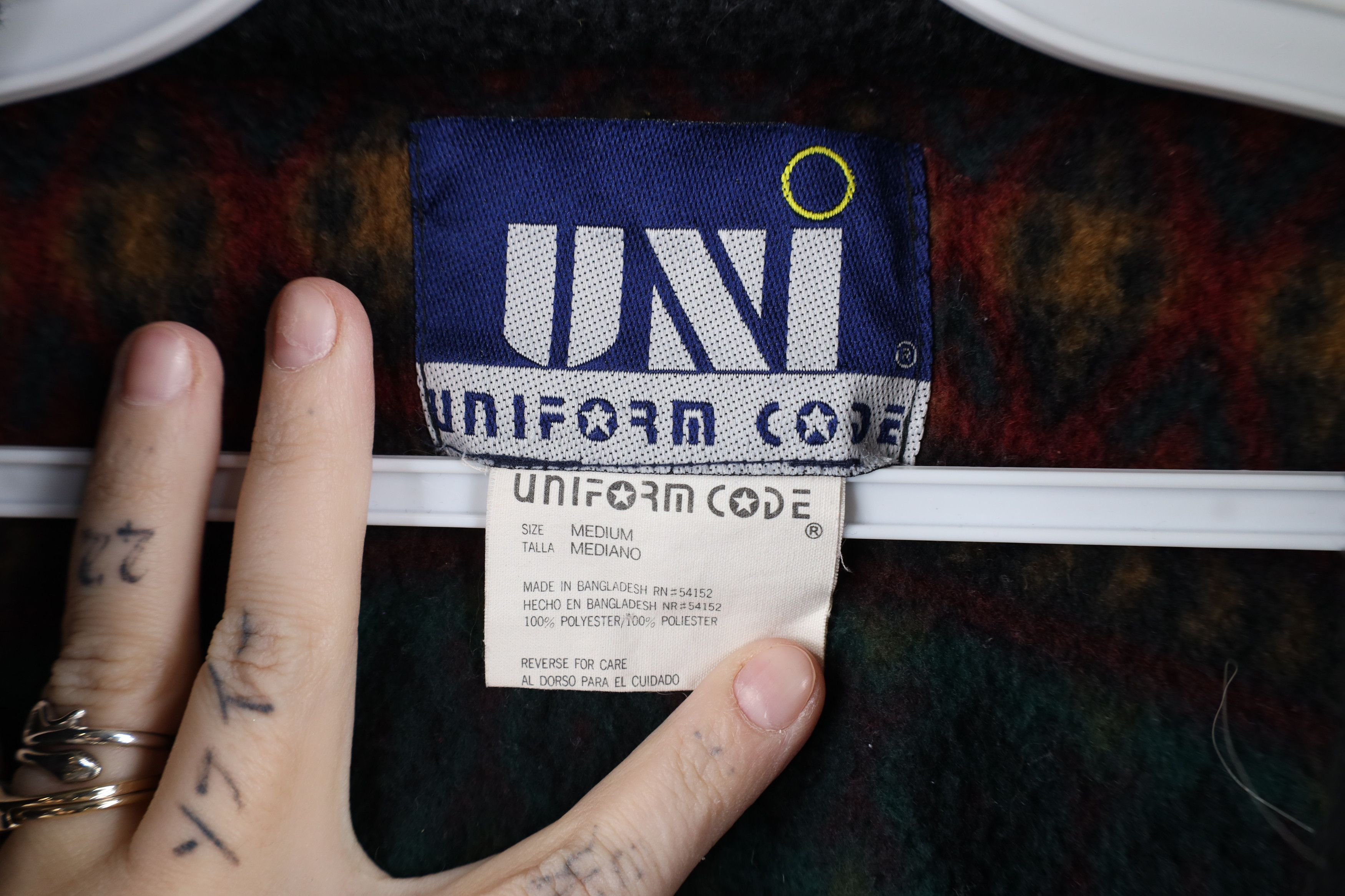 Vintage Vintage 90s Streetwear Southwestern Half Zip Fleece Sweater Size US M / EU 48-50 / 2 - 9 Thumbnail