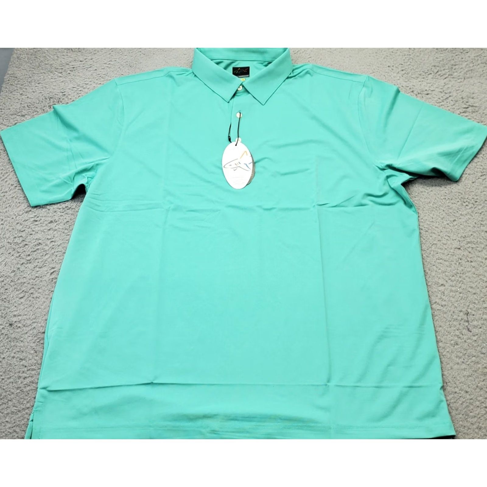Vintage Greg Norman Performance Polo Shirt Mens XXL Green Short Sleeve Play Dry Polo Size US XXL / EU 58 / 5 - 2 Thumbnail