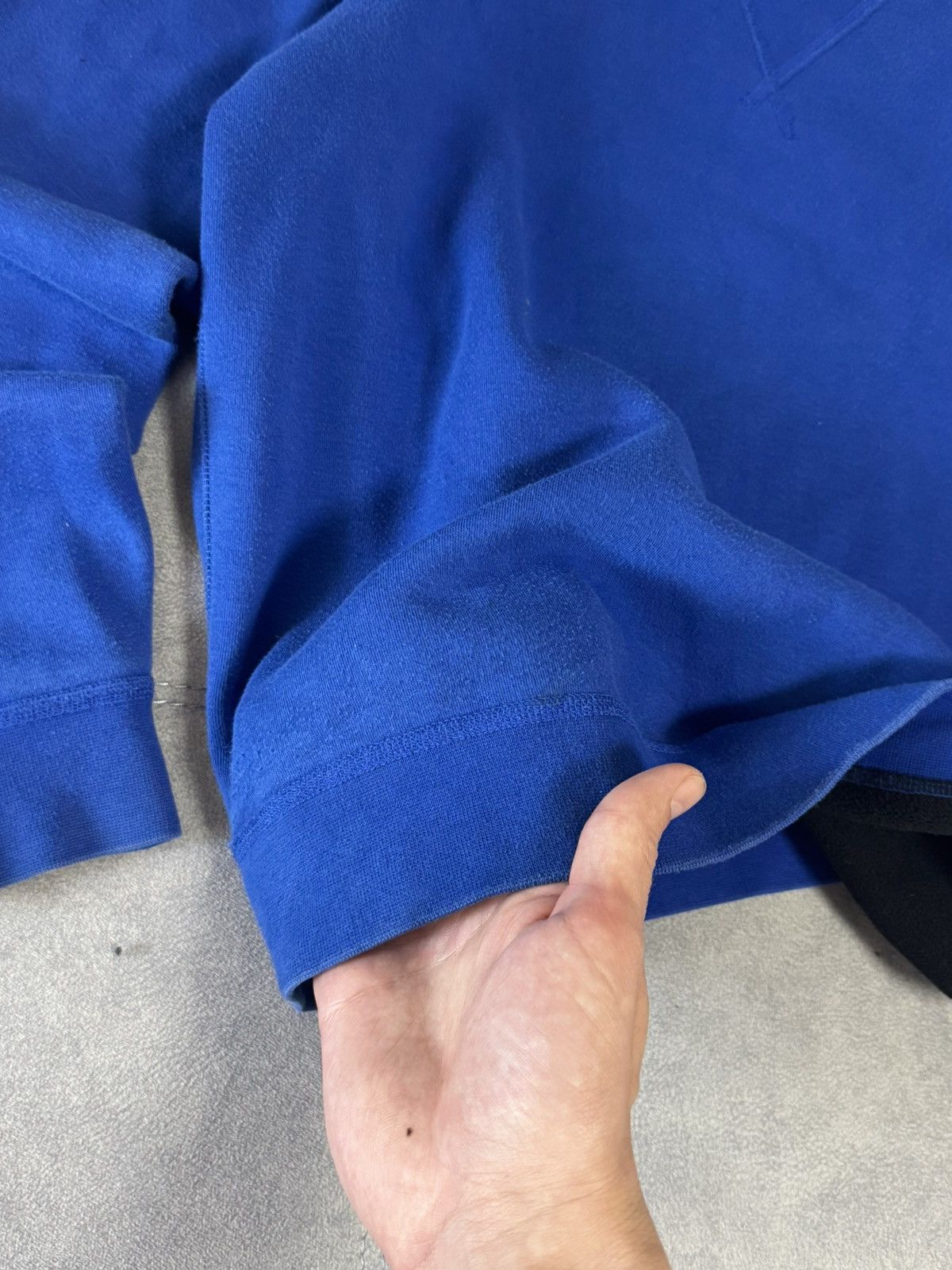 Polo Ralph Lauren × Vintage Vintage Polo Ralph Lauren blue fleece sweatshirt size S Size US S / EU 44-46 / 1 - 10 Thumbnail