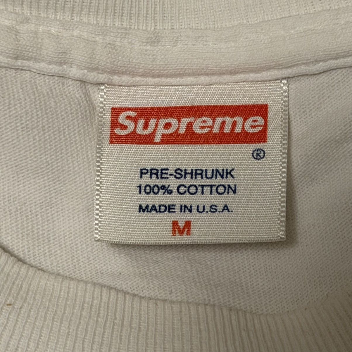 Supreme Supreme 2001 Navy on White Box Logo Size US M / EU 48-50 / 2 - 3 Thumbnail