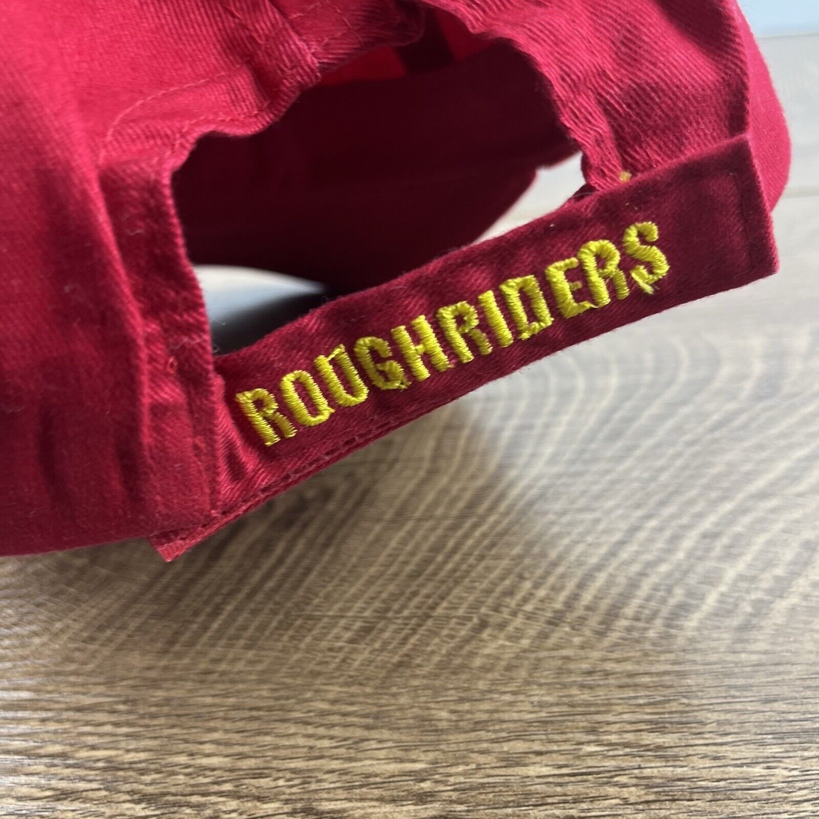 Other Frisco Rough Riders Hat Corral Red Cap Adjustable Hat Red Ad Size ONE SIZE - 9 Thumbnail