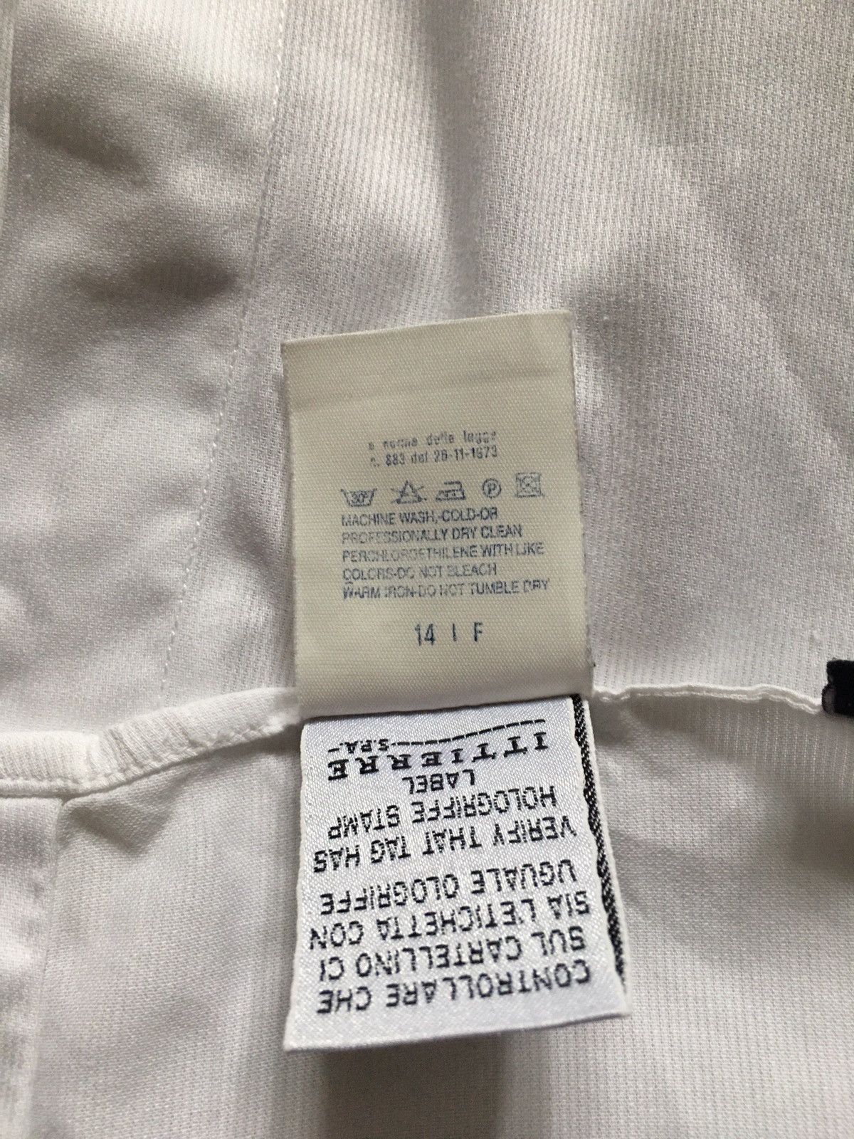 Versace VERSUS Gianni Versace White Italy Luxury Shirt Size 36/50 Size US L / EU 52-54 / 3 - 14 Thumbnail