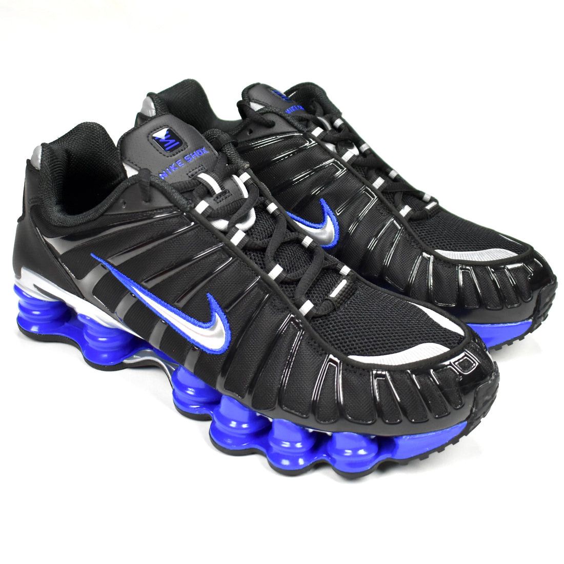 Nike Nike Shox TL Black Metallic Silver Racer Blue OG Size US 10 / EU 43 - 1 Thumbnail