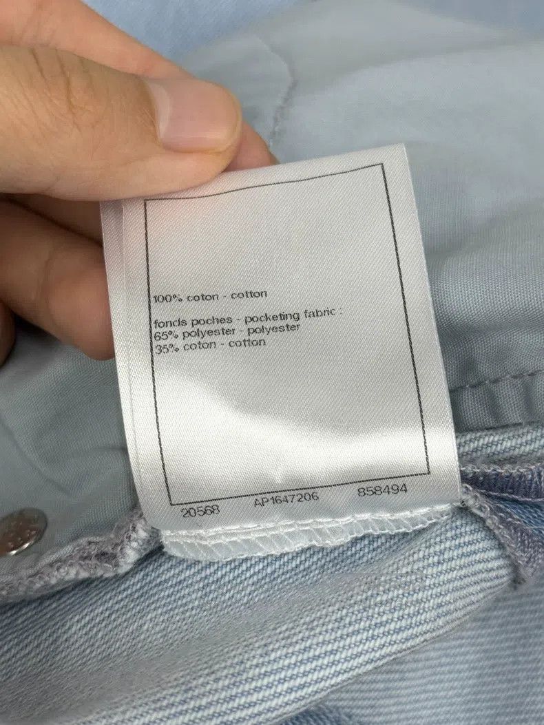 Chanel Chanel Pink gradient denim wide-leg trousers Size 25" / US 0 / IT 36 - 7 Thumbnail