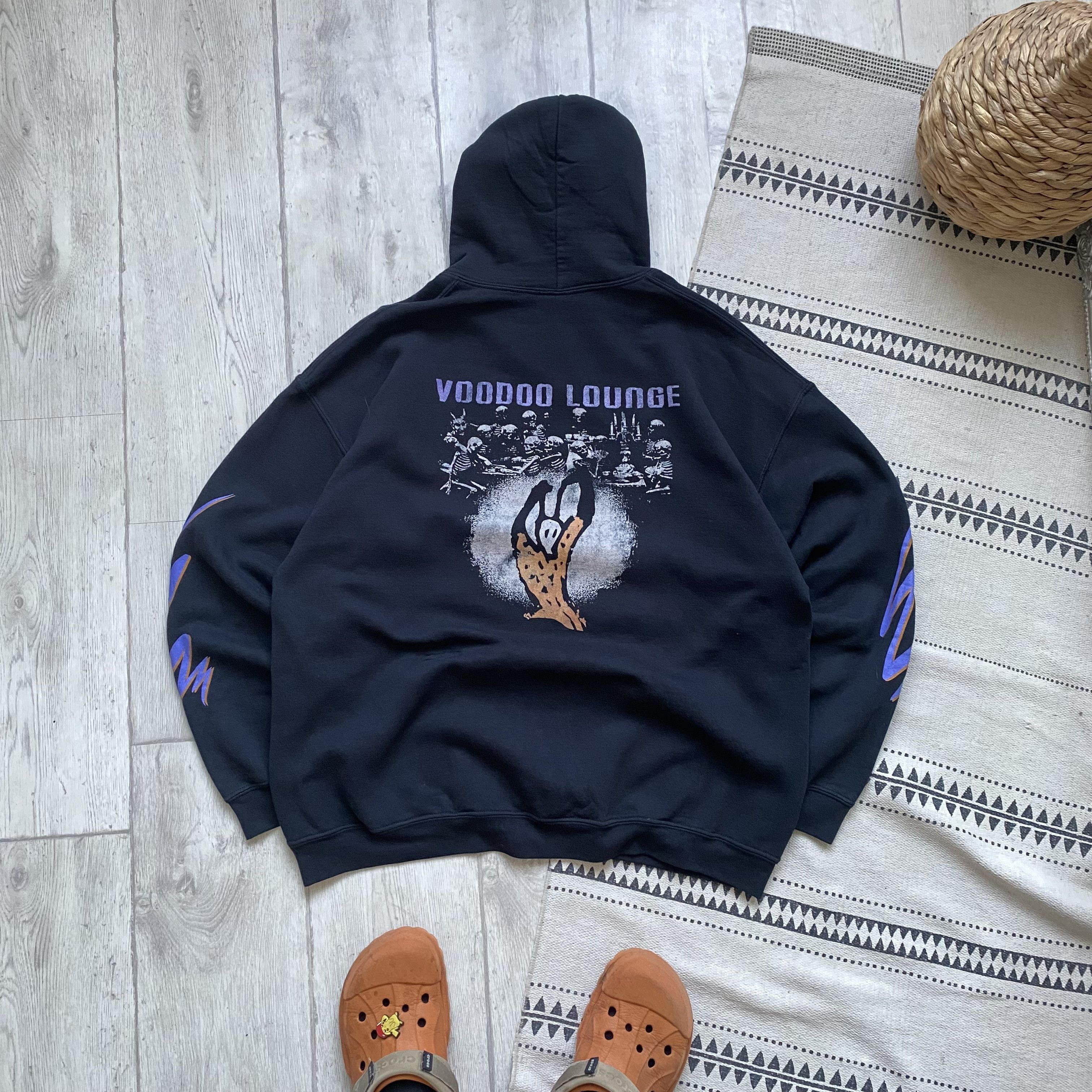 The Rolling Stones 🎸Tour 1994 The Rolling Stones hoodie Woodoo lounge Rock Tee Size US XL / EU 56 / 4 - 9 Thumbnail