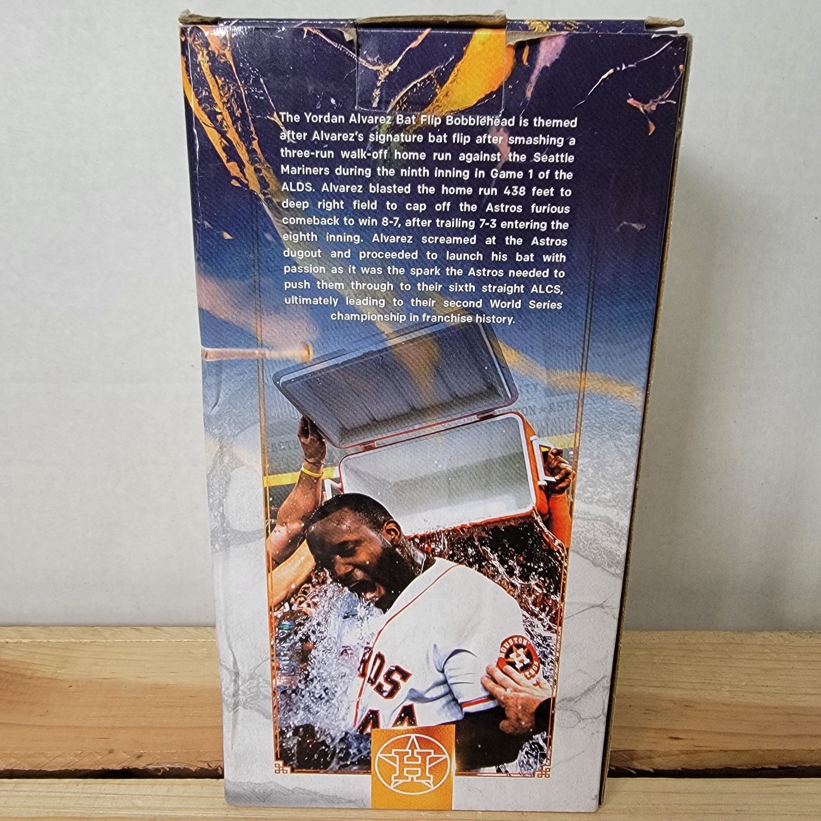 Other Houston Astros X HEB Bat Flip Bobblehead Yordan Alvarez -NEW Size ONE SIZE - 3 Thumbnail