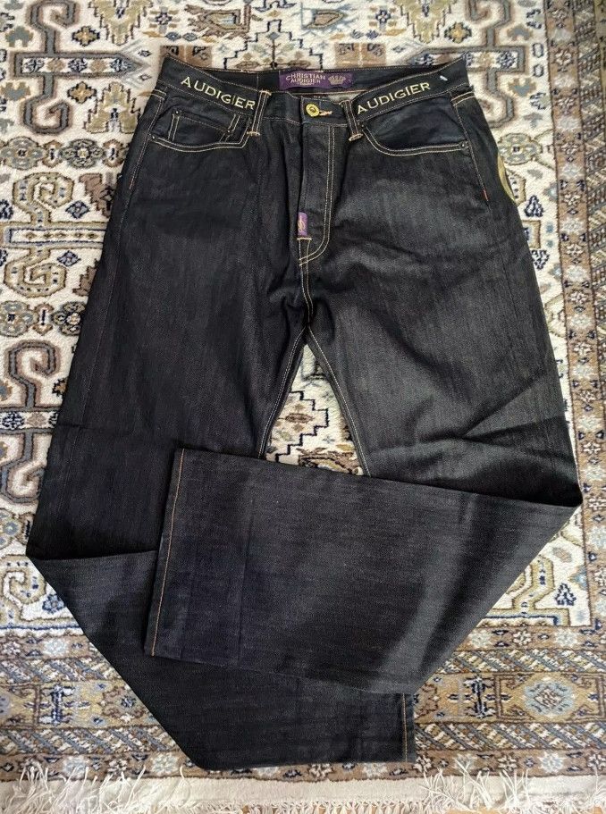 Other Rhinestone Jeans Size US 34 / EU 50 - 2 Thumbnail