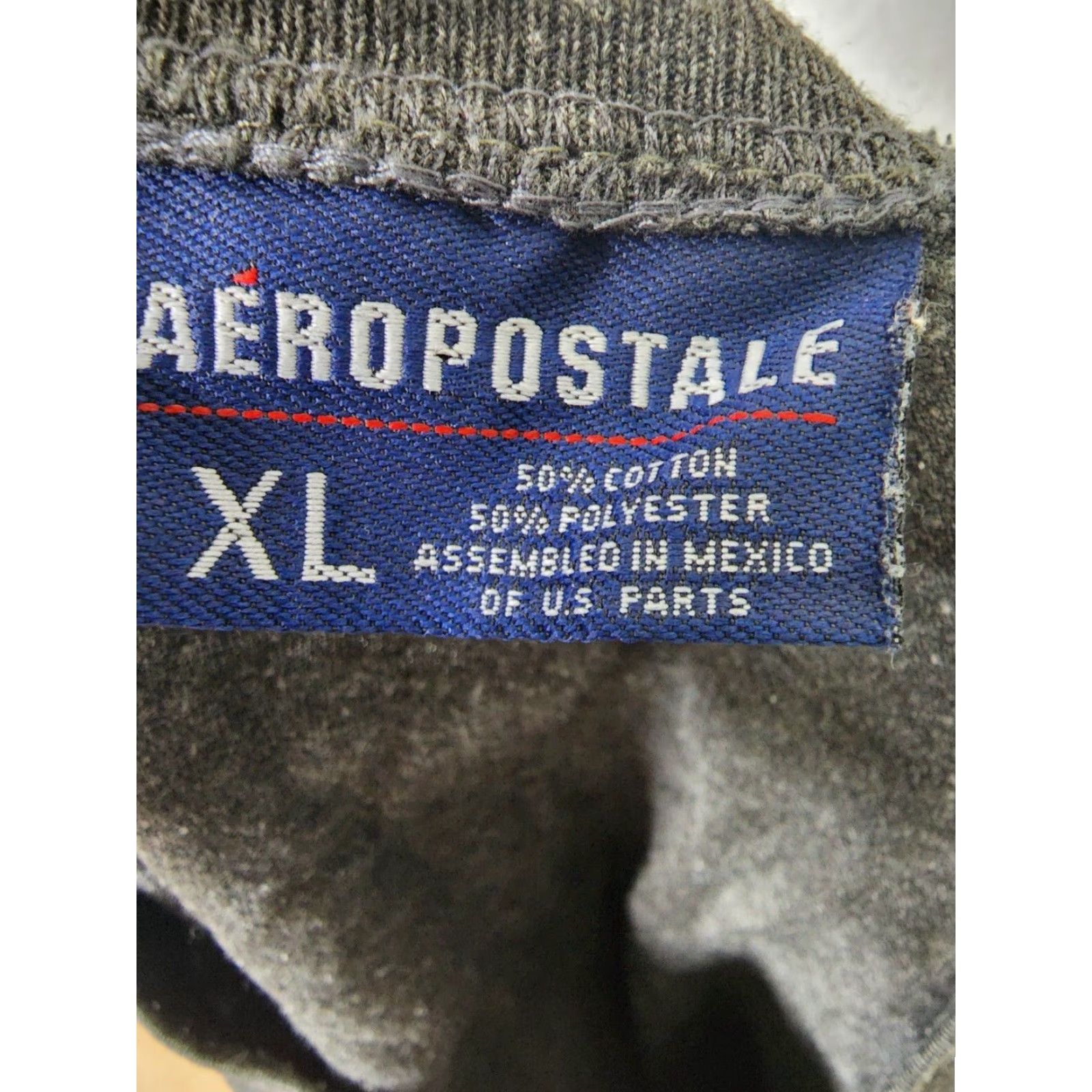 Aeropostale Vintage Aeropostle New York Motorcycle Skeleton T Shirt Mens XL Size US XL / EU 56 / 4 - 3 Thumbnail