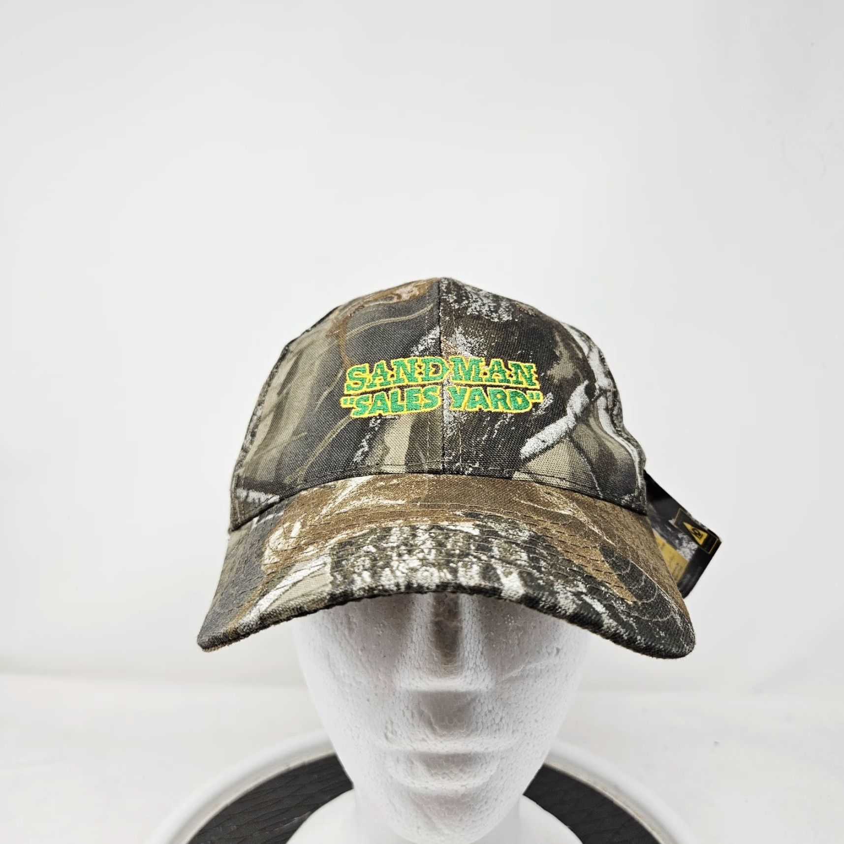Port Authority VINTAGE Camo Strapback Hat Hunting Outdoors Y2K FAST SHIPPING Size ONE SIZE - 2 Thumbnail