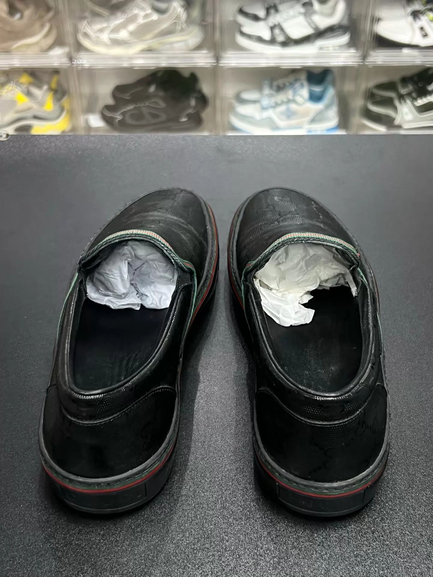 Gucci GUCCI Tennis 1977 Black Sneakers 40 Size US 7 / EU 40 - 7 Thumbnail