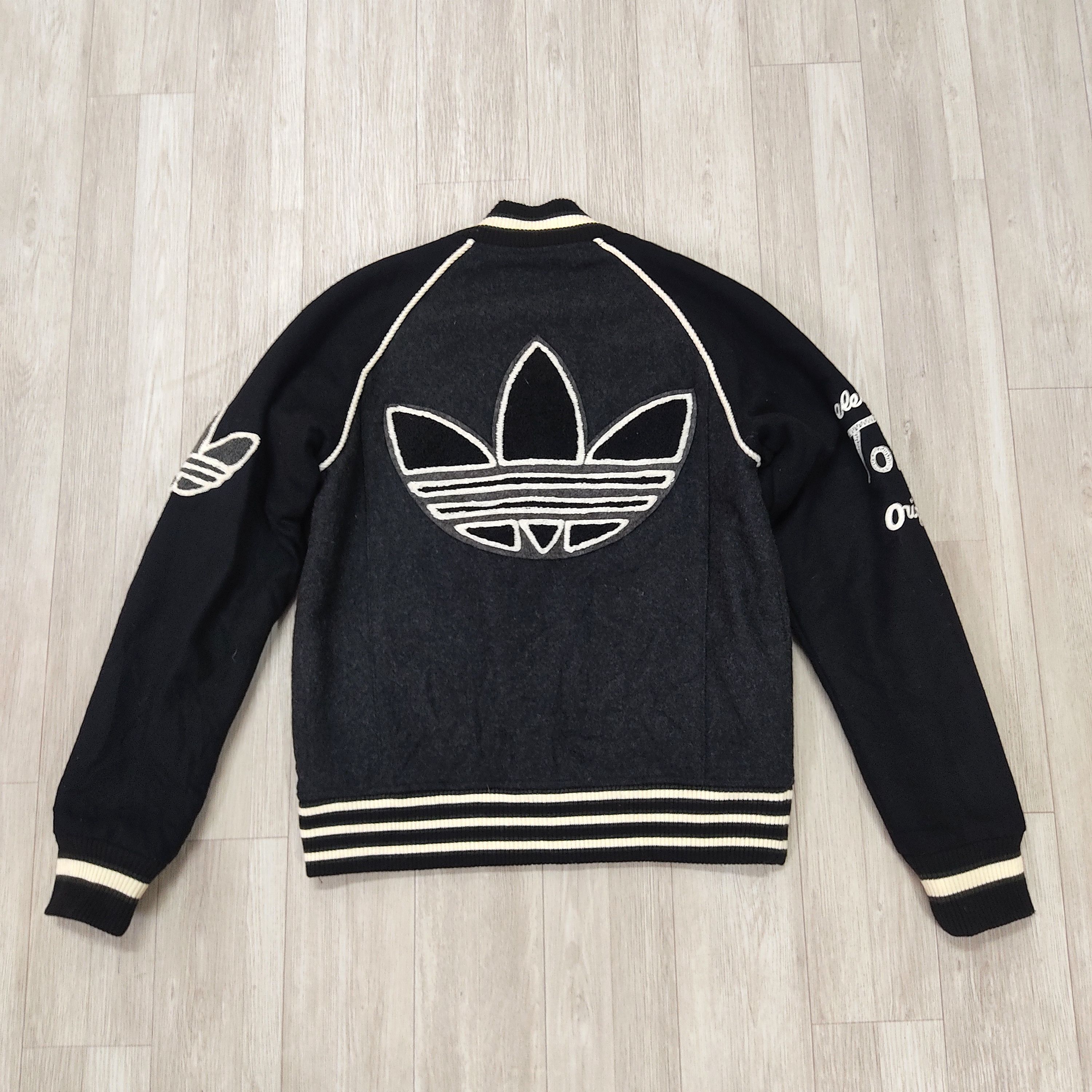 Adidas Adidas Tokyo Originals Wool Varsity Jacket Size US S / EU 44-46 / 1 - 13 Thumbnail