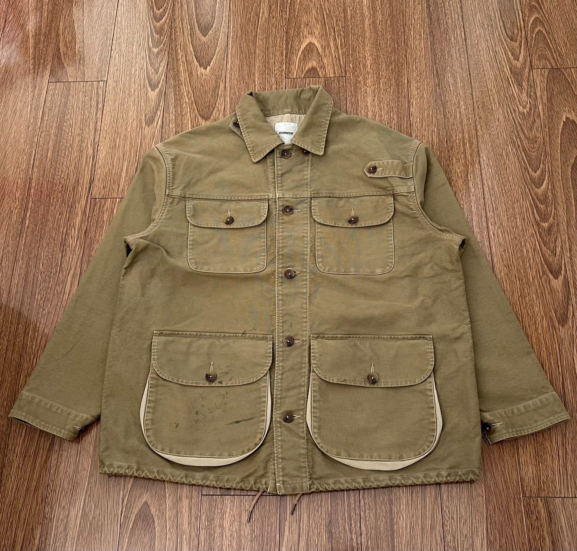 Bow3ry Bowwow Warden Multi-Pocket Distressed Jacket Size US XL / EU 56 / 4 - 7 Thumbnail