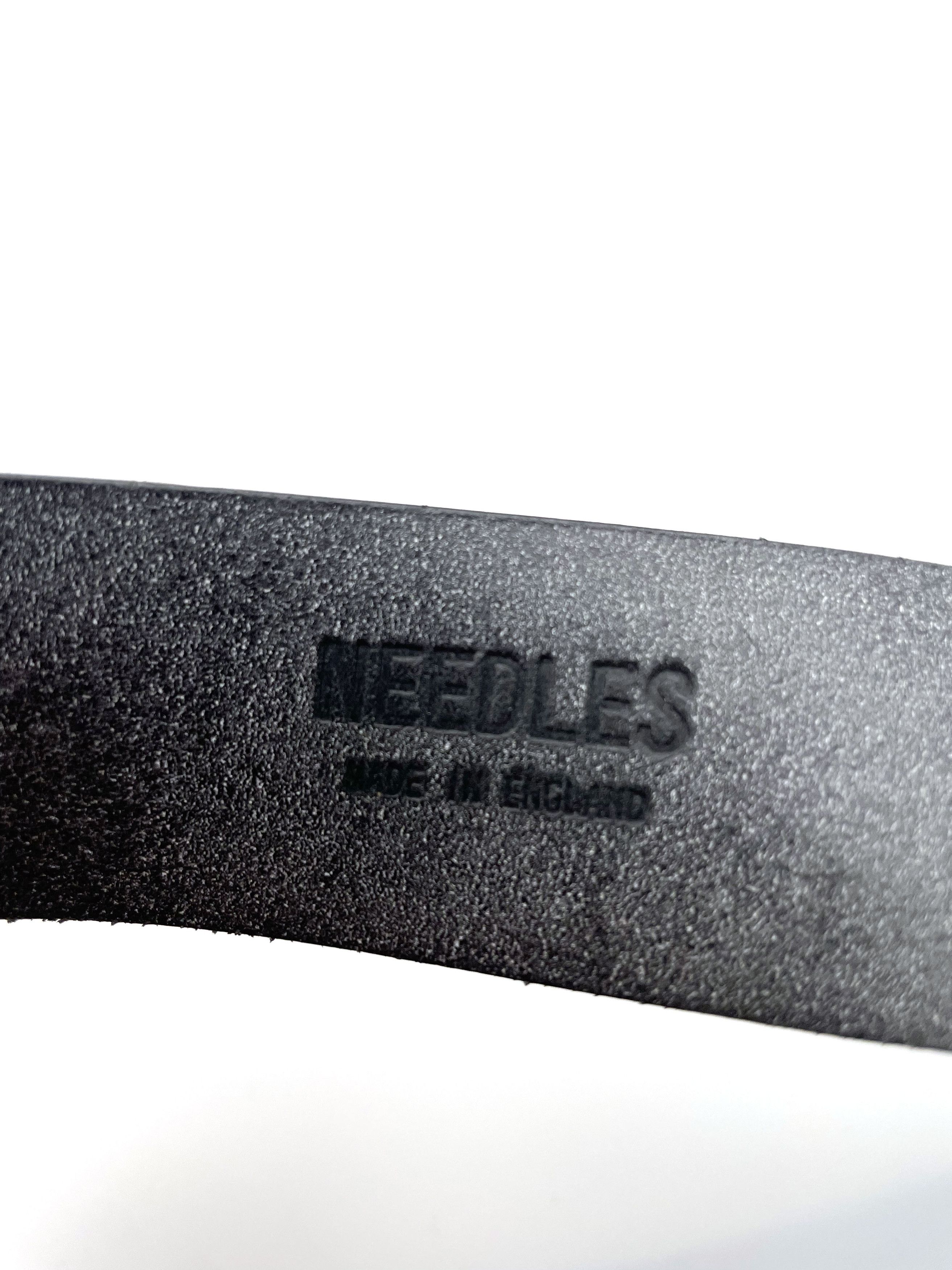 Needles Hook Leather Belt Size ONE SIZE - 4 Thumbnail