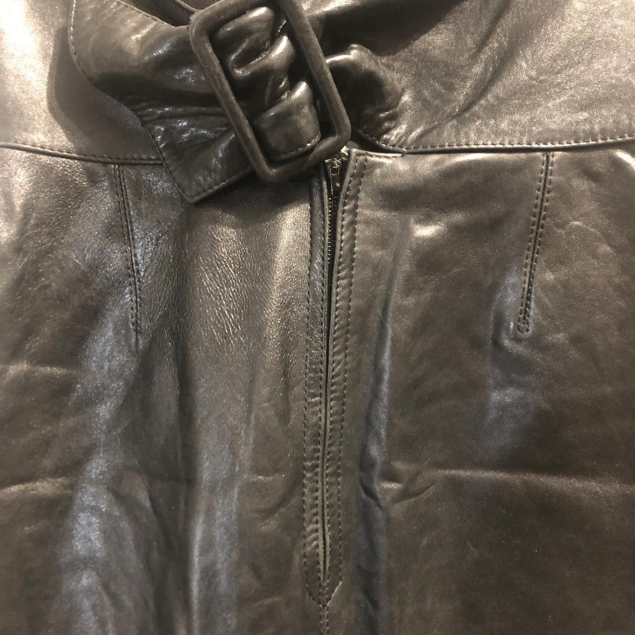 Other black leather skirt Size 28" / US 6 / IT 42 - 4 Thumbnail