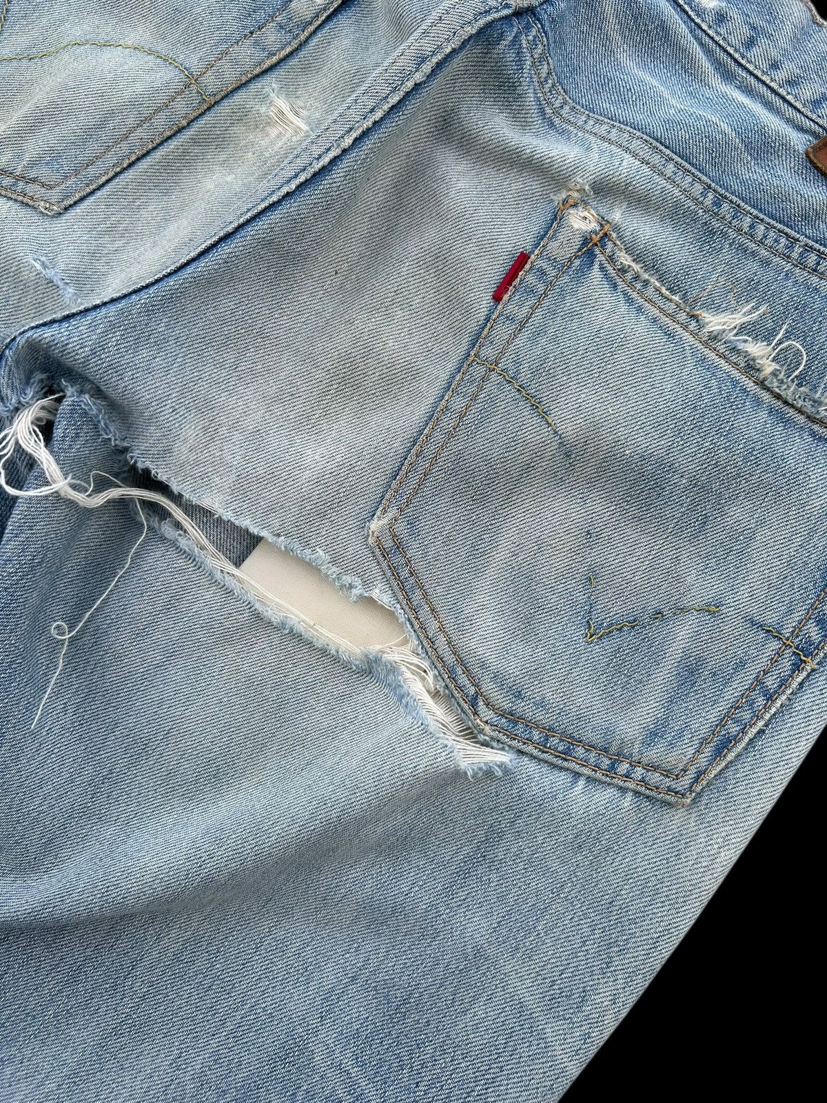Hysteric Glamour Thrashed Vintage Hysteric Glamour Selvedge Flare Denim Jeans Size US 32 / EU 48 - 15 Thumbnail