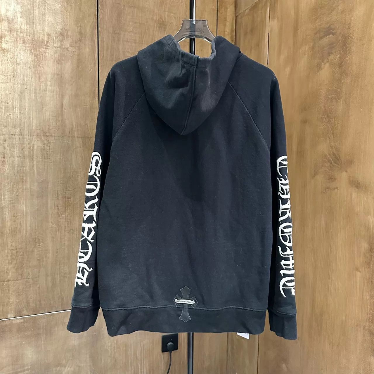 Chrome Hearts Chrome Hearts Sanskrit Embroidered Hoodie L 95N Silver Cross Size US L / EU 52-54 / 3 - 7 Thumbnail