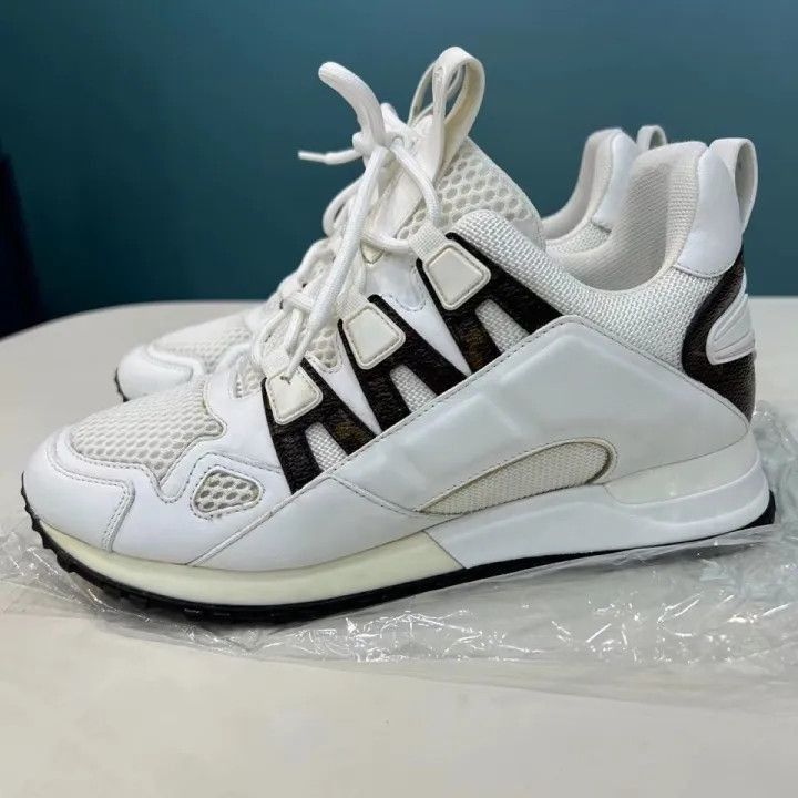 Louis Vuitton Louis Vuitton Classic White Sport Sneakers -2508 Size US 6.5 / EU 39-40 - 4 Thumbnail