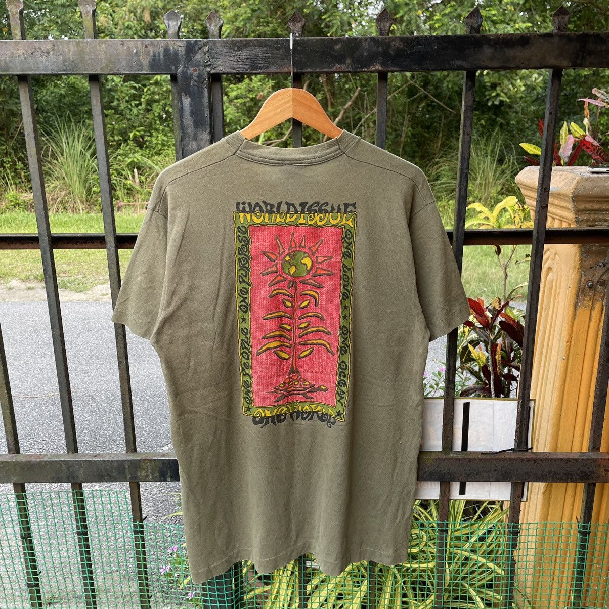 Welcome Skateboards 🔥Vintage 1994 World Issue Big Logo Sun Faded Skate Tee Size US L / EU 52-54 / 3 - 1 Thumbnail