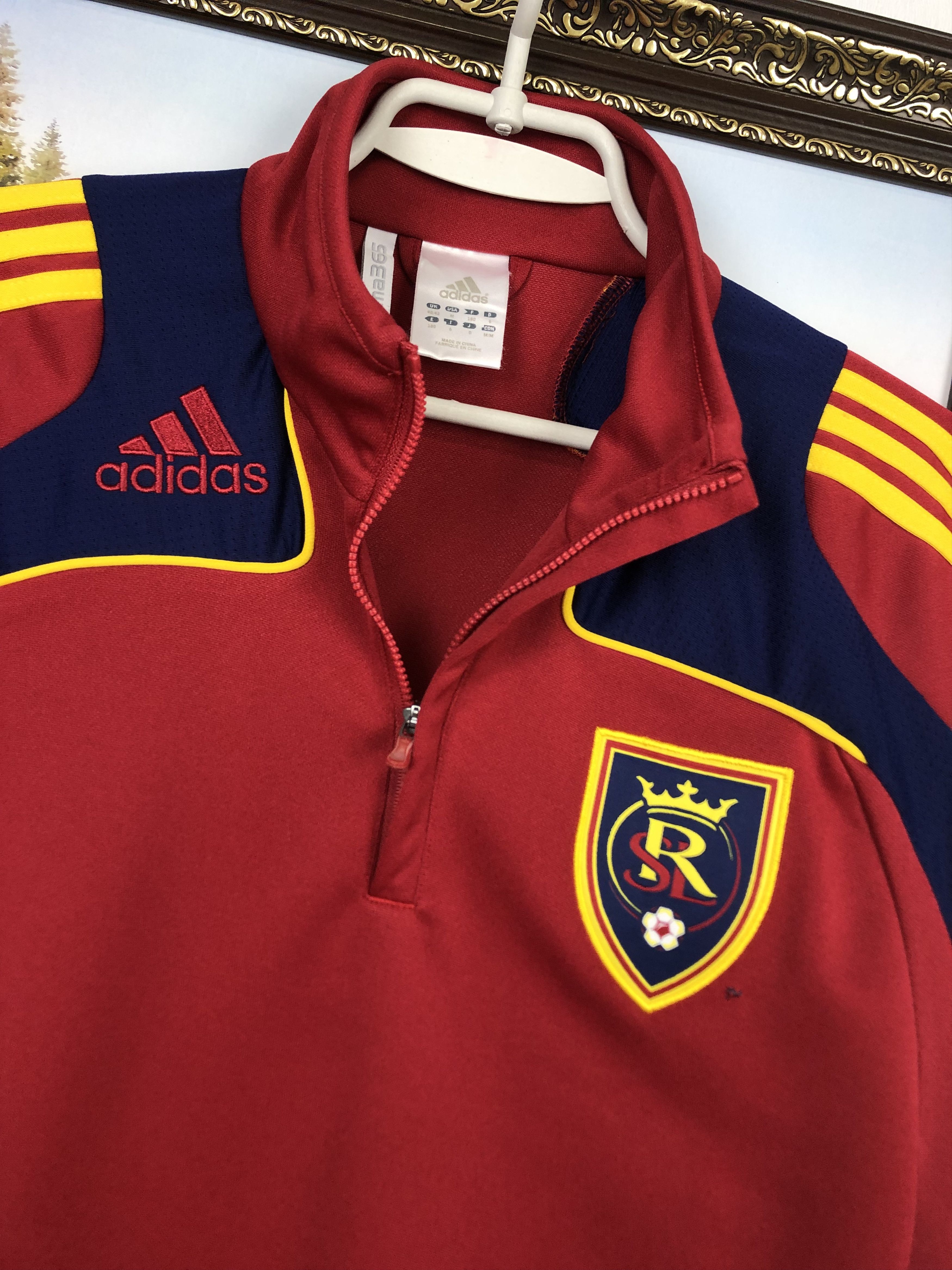Adidas Vintage Adidas Real Salt Lake football Jacket Soccer Top Size US M / EU 48-50 / 2 - 3 Thumbnail