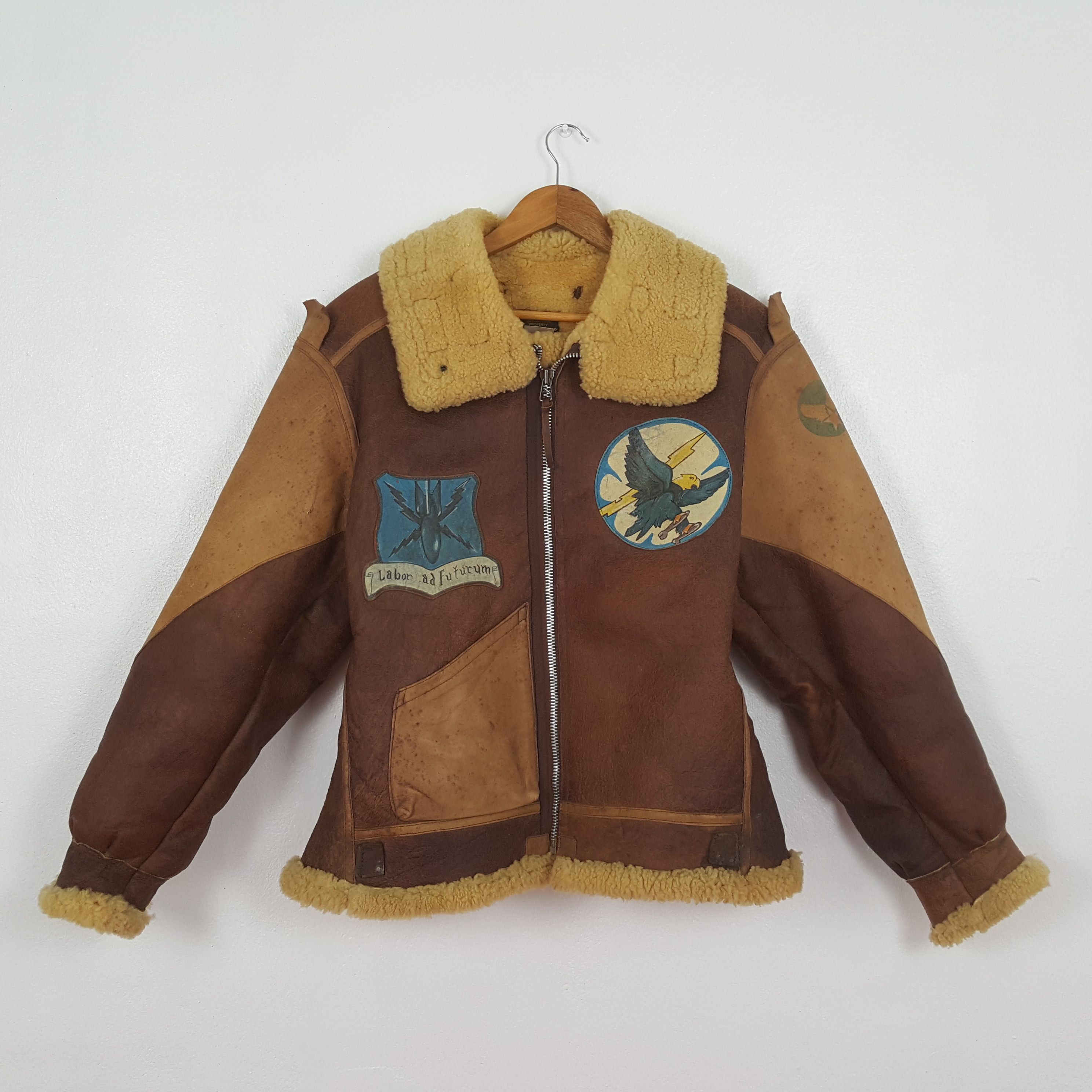 Avirex Vintage Avirex Rare Air Force Winter Jacket C303N9 Size US L / EU 52-54 / 3 - 3 Thumbnail