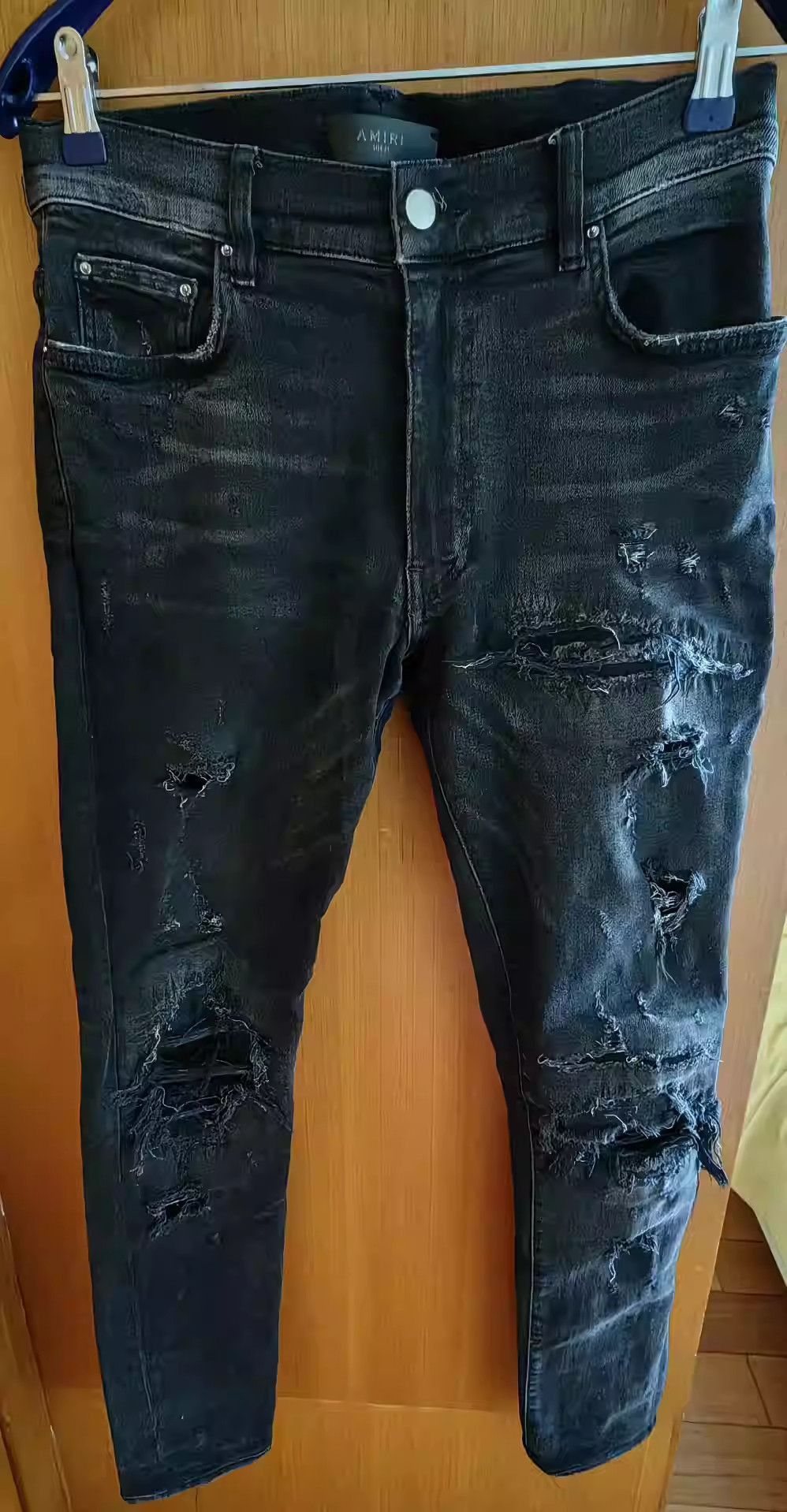 Amiri Amiri Classic Destruction with washed jeans-2506 Size US 31 - 1 Thumbnail