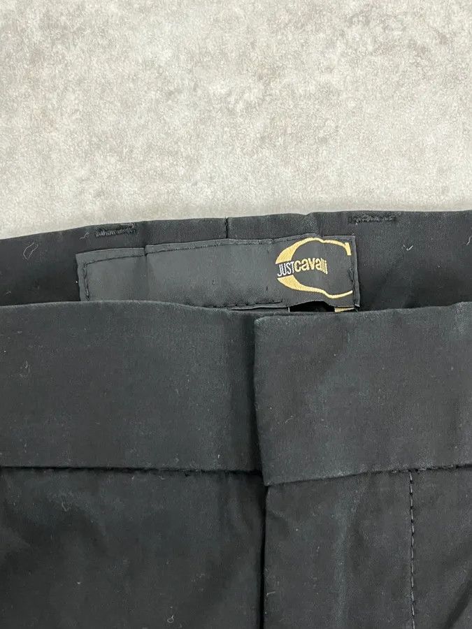 Just Cavalli SS2008 Cavalli Black Classy Tailored Pants Size US 32 / EU 48 - 9 Thumbnail