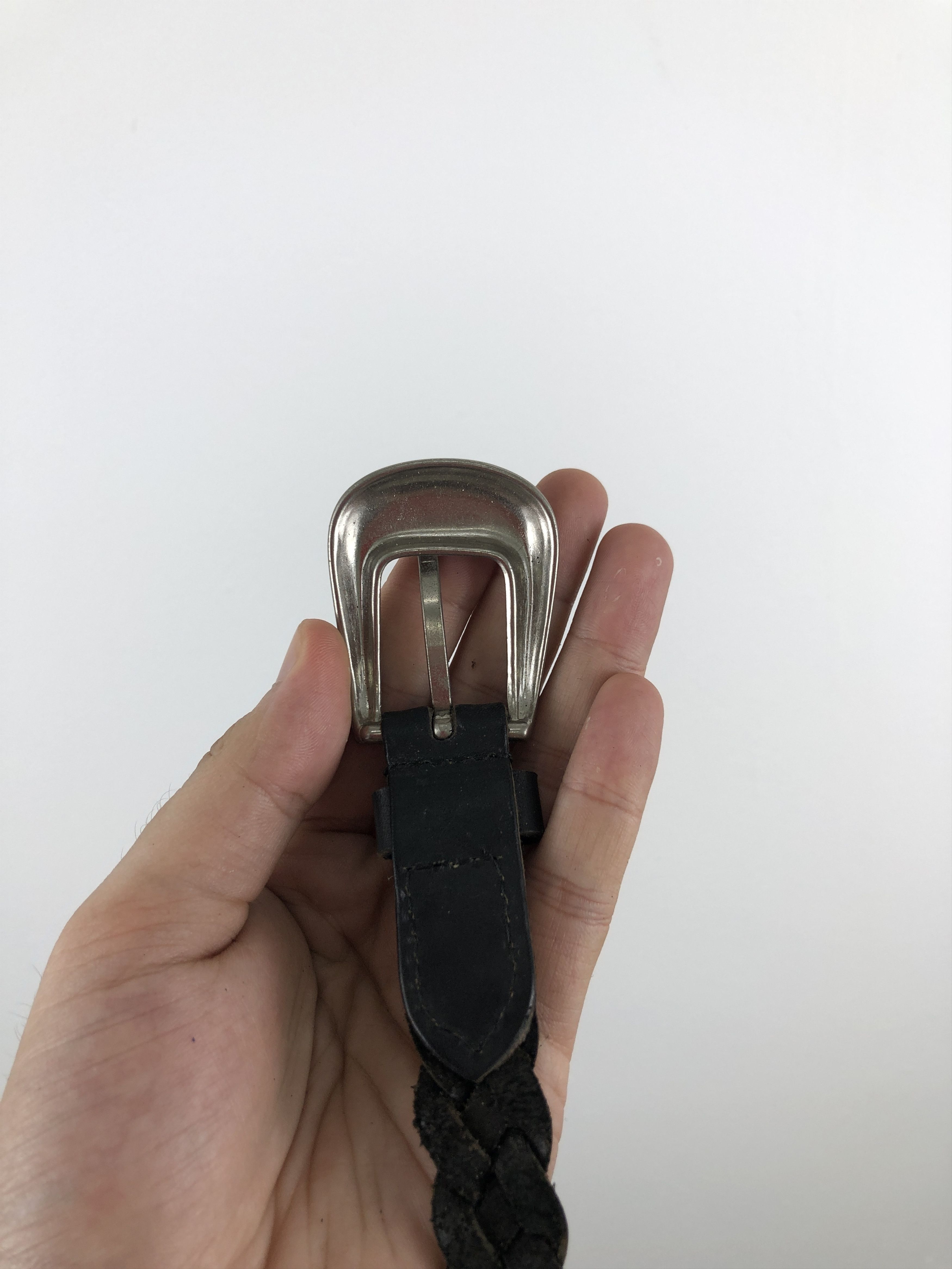 Japanese Brand × Vintage Vintage Braided Japanese Brand Buckle Belt B0012 Size ONE SIZE - 4 Thumbnail
